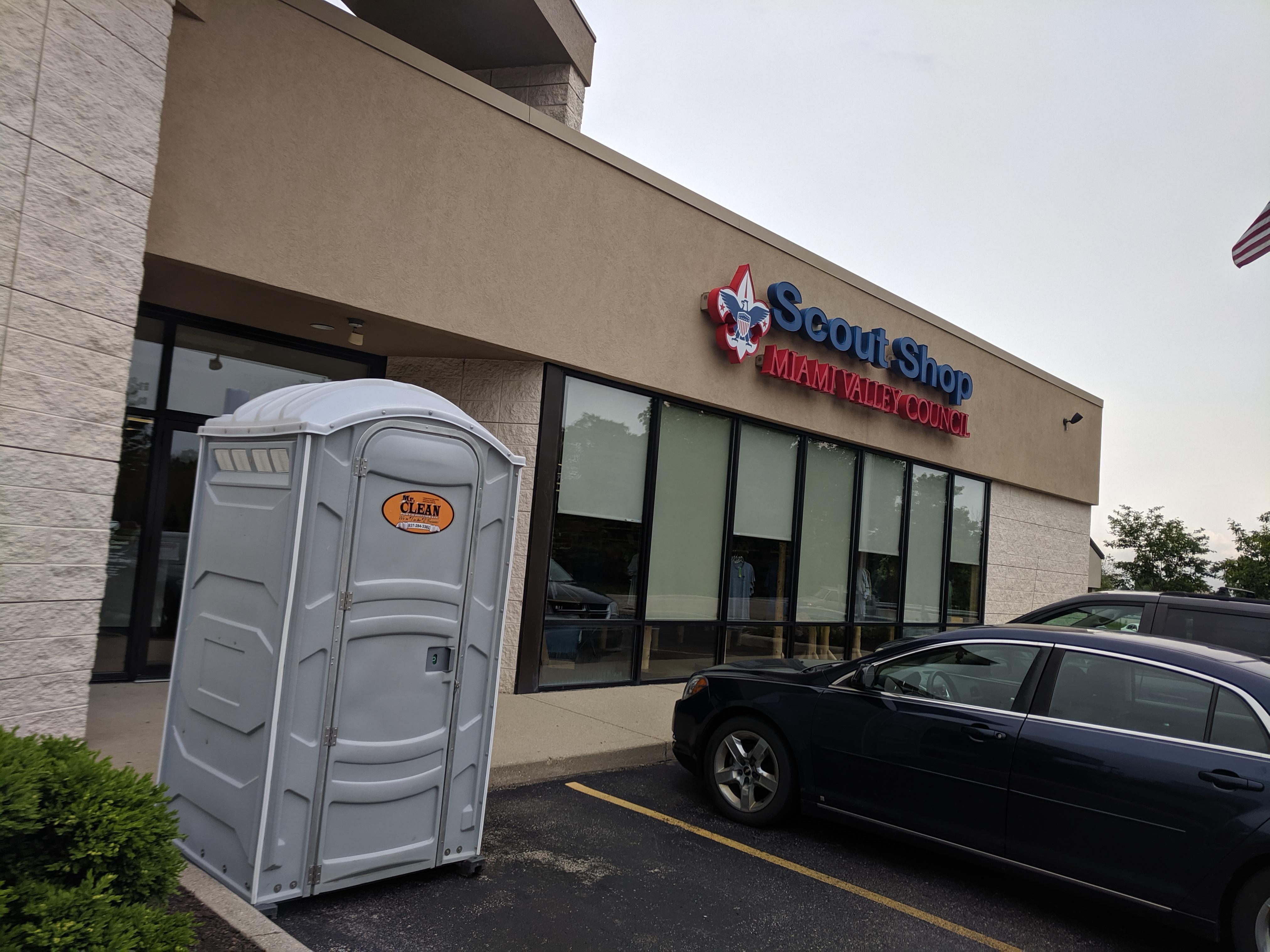 Dayton Ohio is in Water Conservation Mode Post Tornadoes. Scouts Show