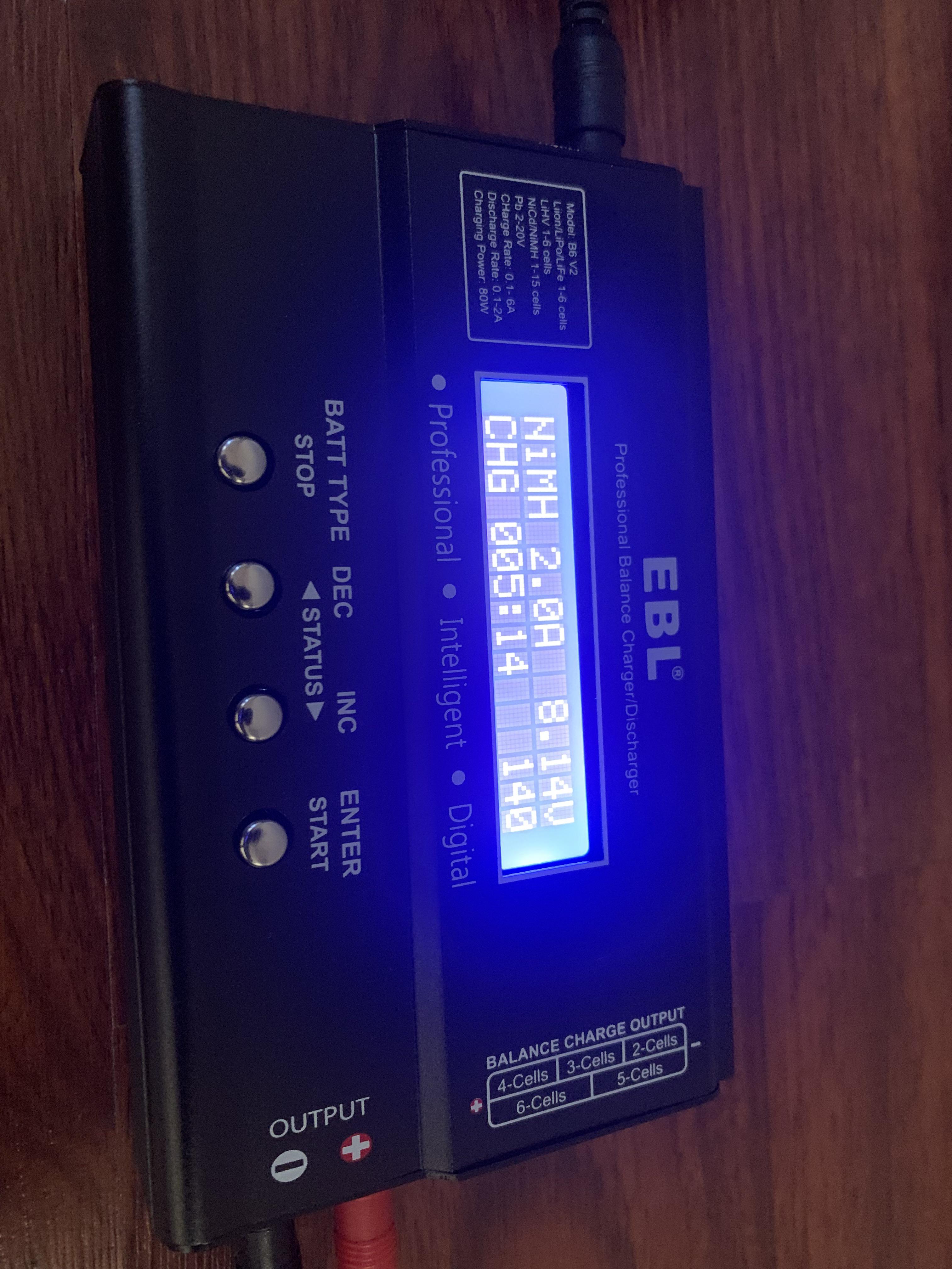 7.2v nihm 3000 mah venom battery and this charger someone said to put