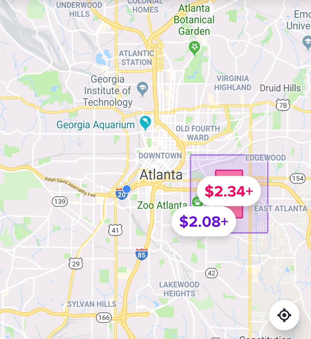 How Lyft Robs You In Atlanta (Thursday Afternoon Is A Top 3 Highest