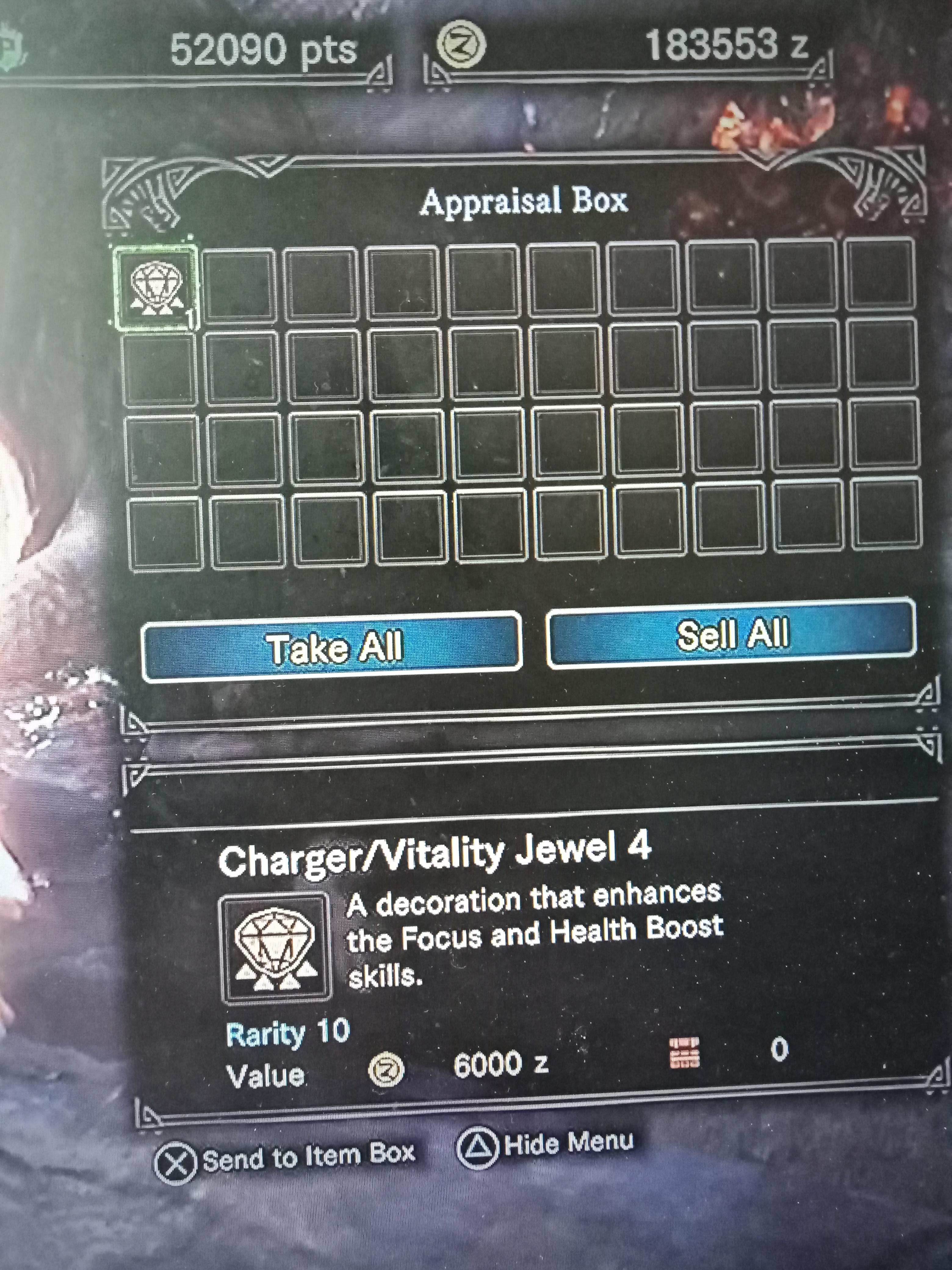 700 hours later I've got a focus jewel lol r/MonsterHunterWorld