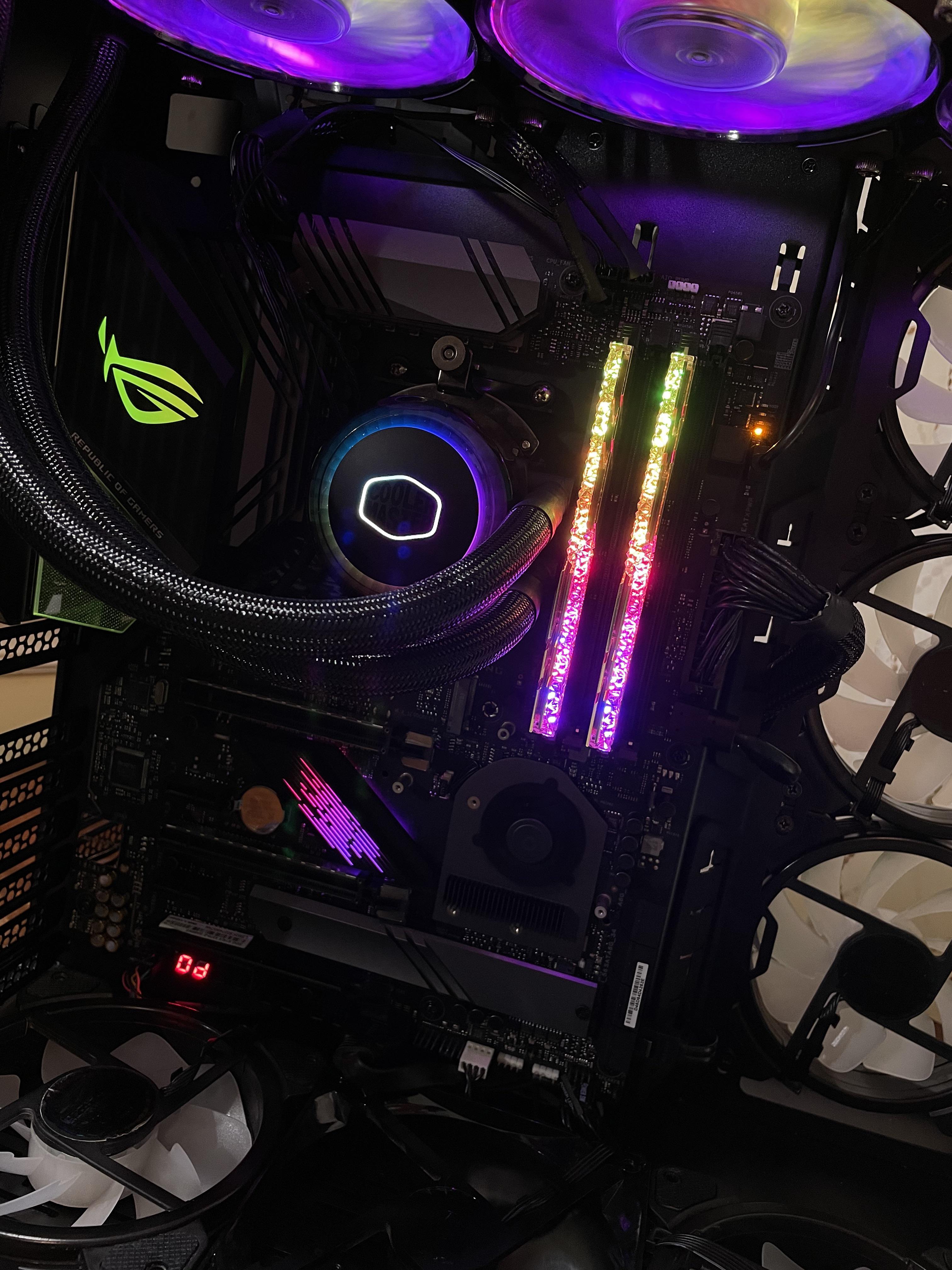 Error code “0d” and orange DRAM light on Asus ROG X570E. Any help