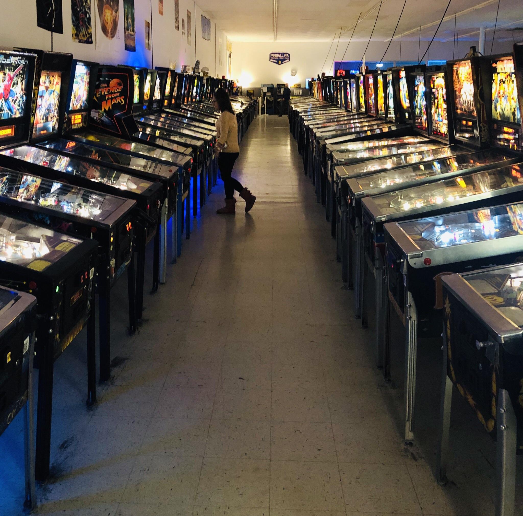 I played these...and four more rows(!) at Pinball PA!! r/pinball
