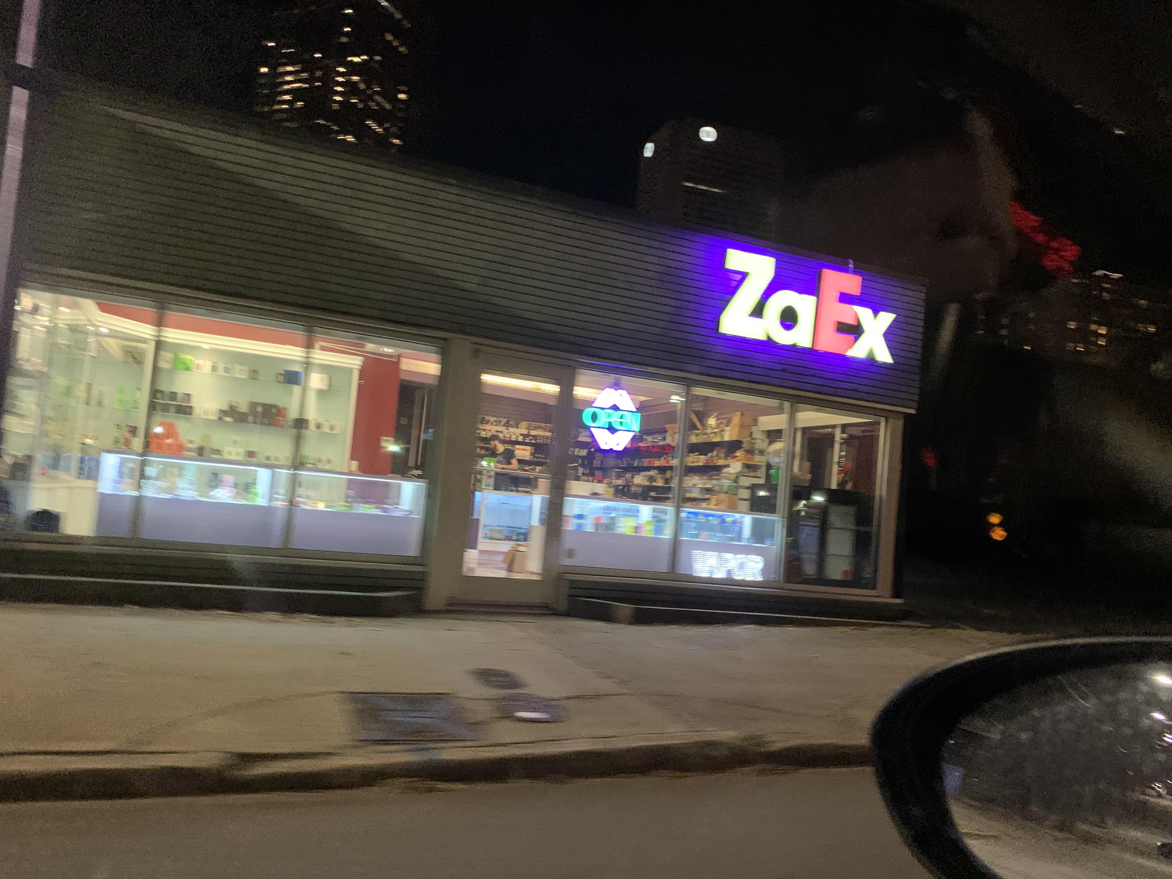 New smoke shop moved into old FedEx store, kept the Ex in their name