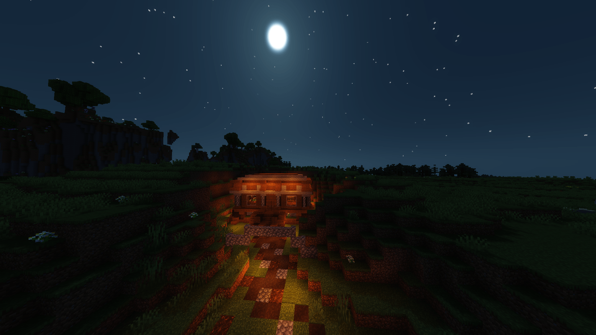 starter house D (Sildurs vibrant shaders) r/Minecraft