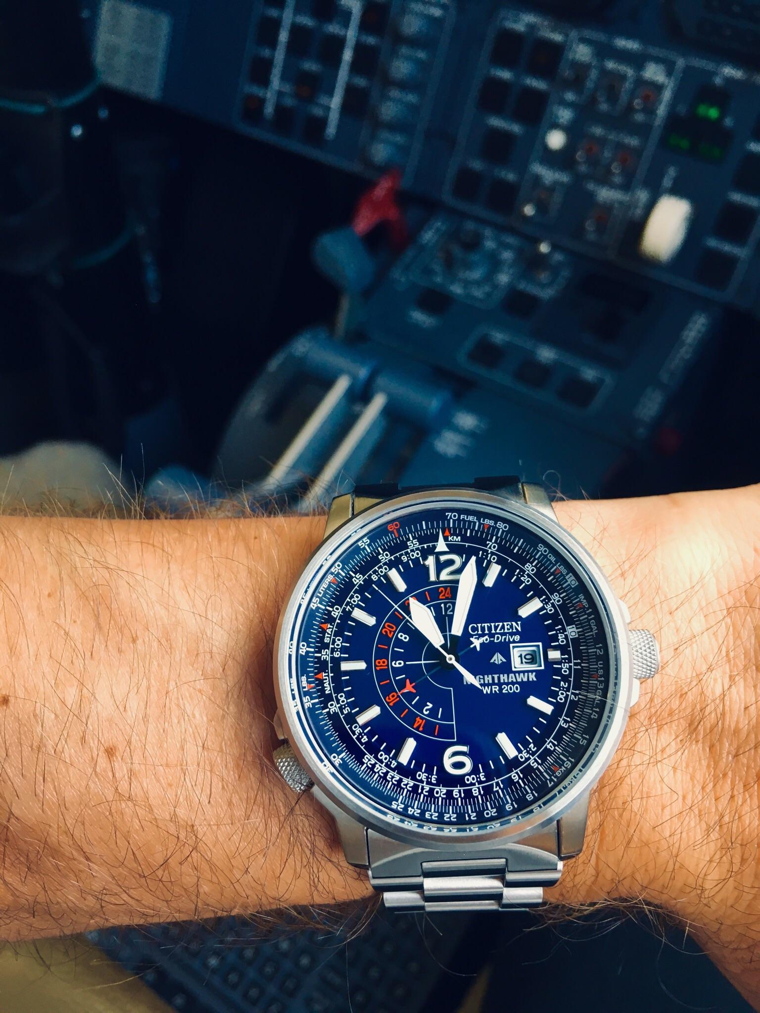 [Citizen] Nighthawk quick turn – The WristWatch