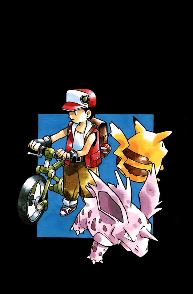 Original Pokémon artwork [627x956] Amoledbackgrounds