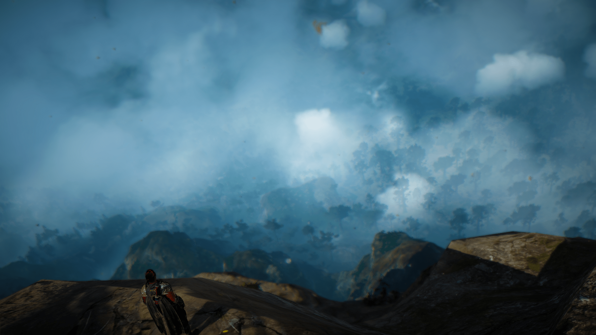 Decided to climb one of the Highest mountains on Bdo omw to Kama. r