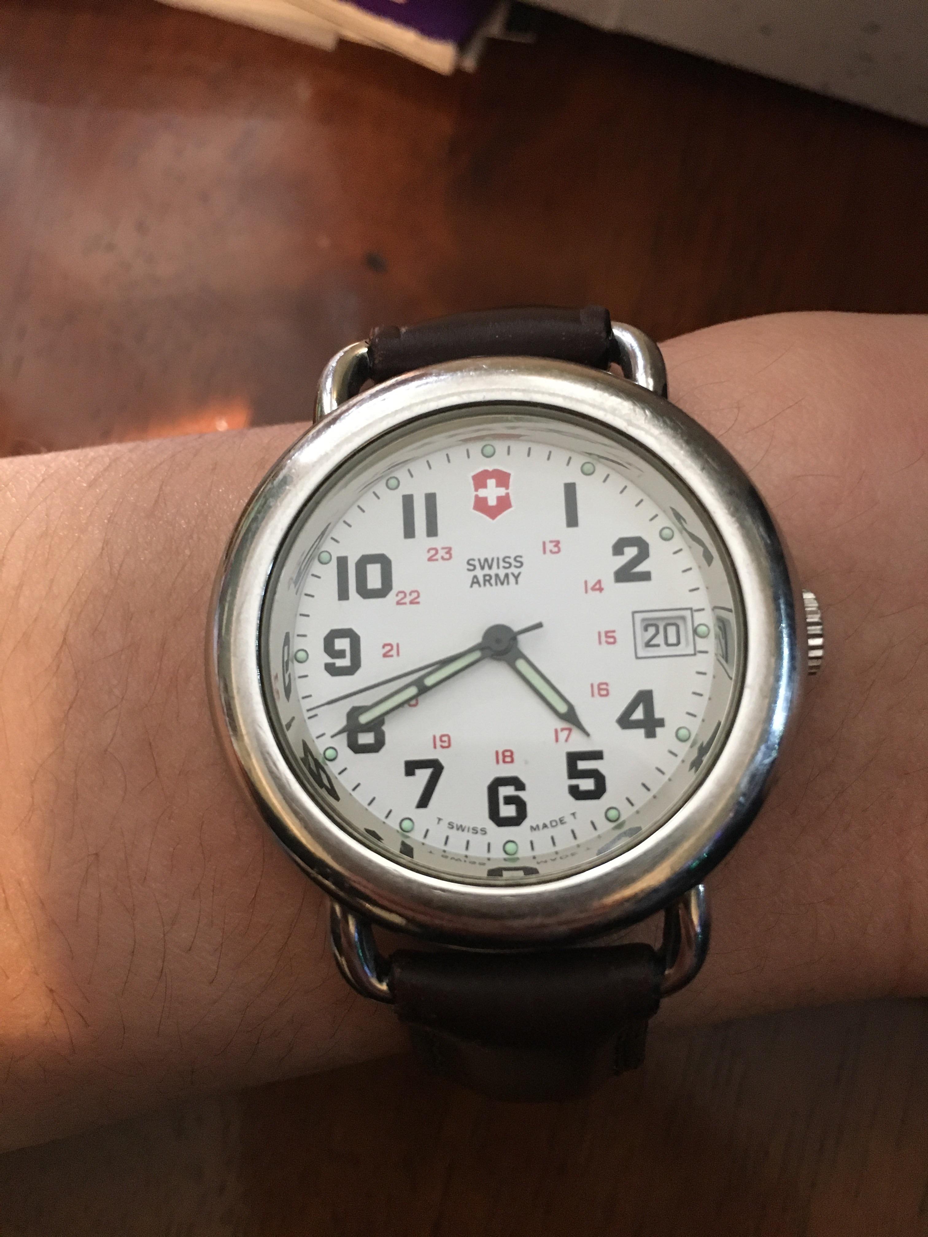 Problem With Date on Old Swiss Army Watch r/Watches