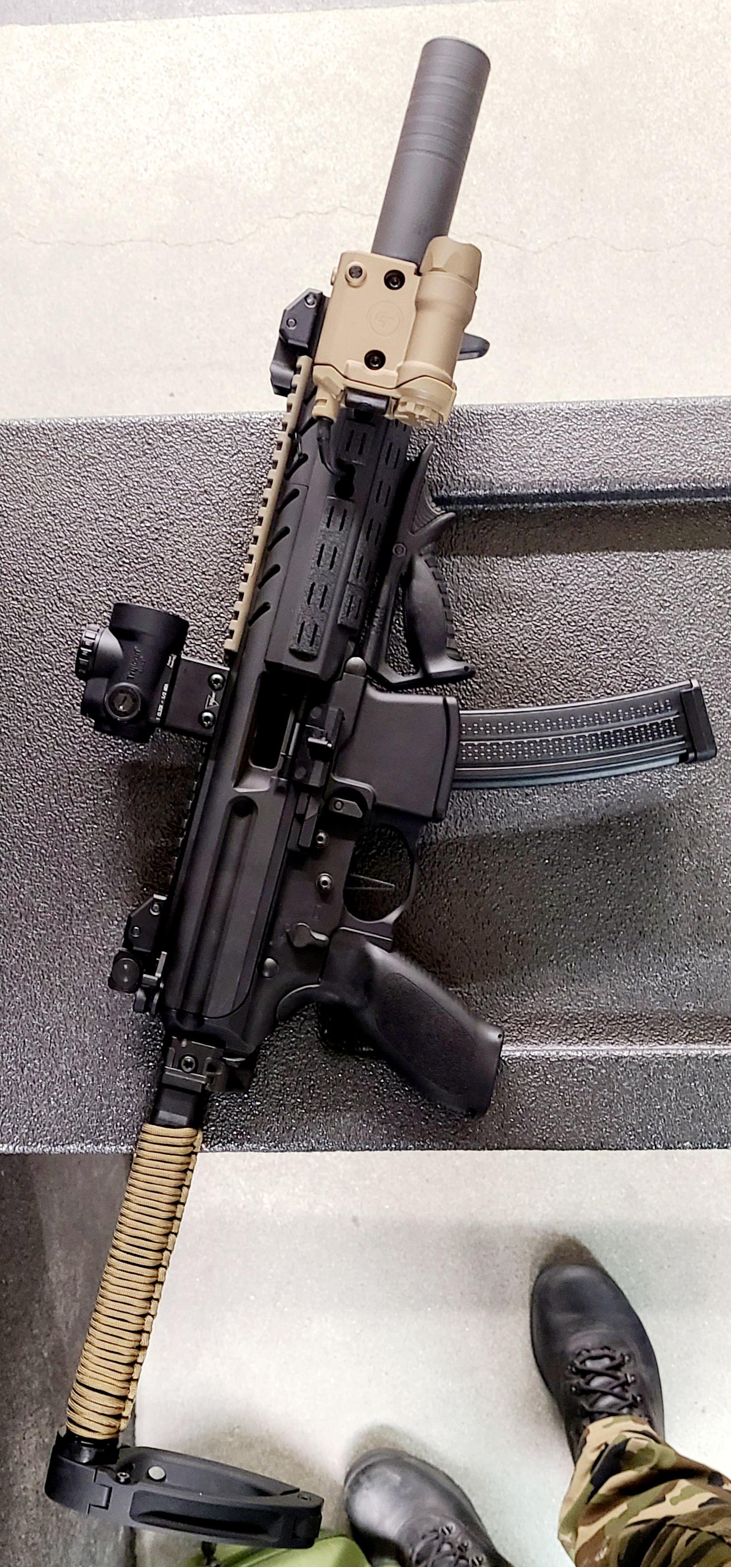 My MPX close to final set up, just deciding on a magnifier. Omega 9k