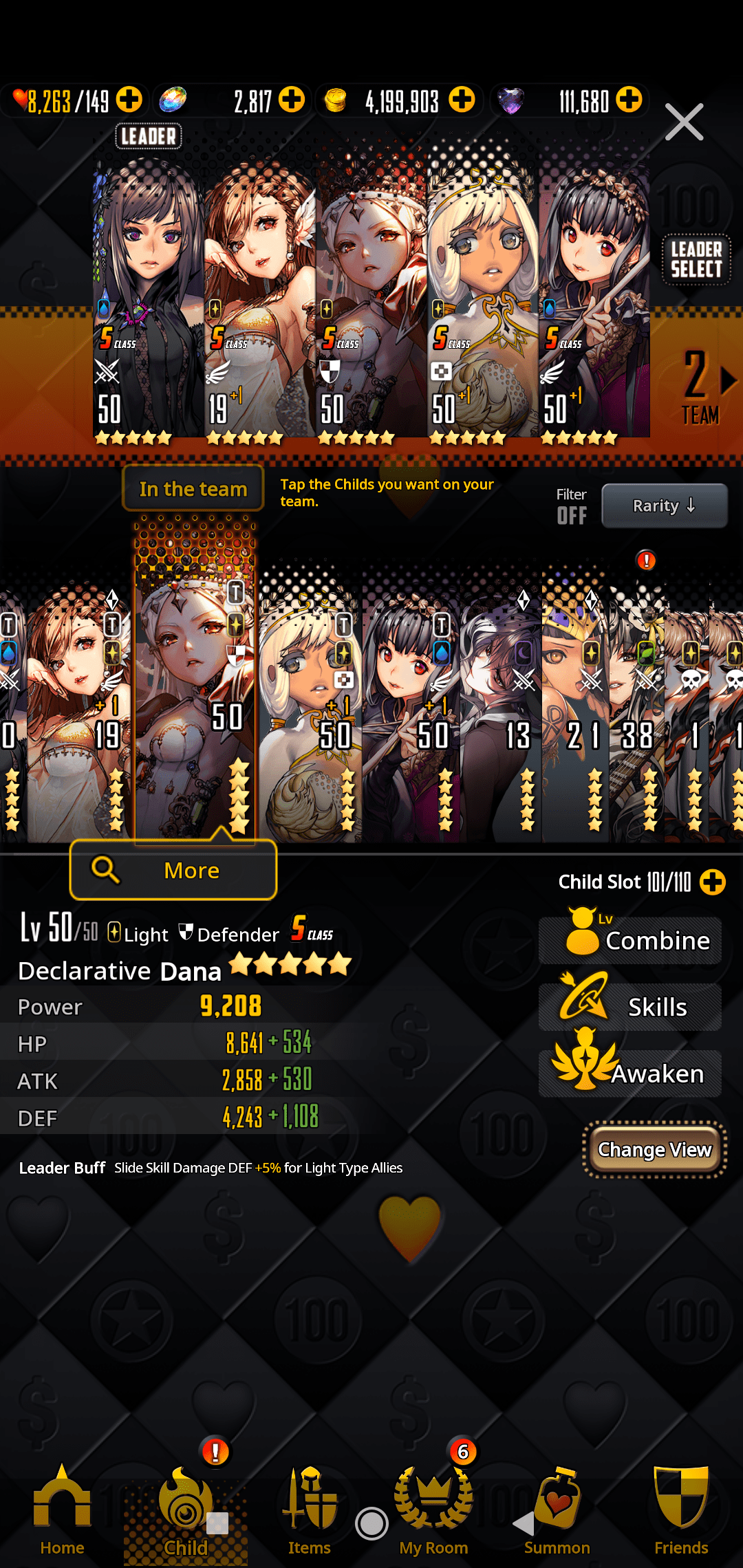 Games Tier List 12 Destiny Child Reroll Tier List