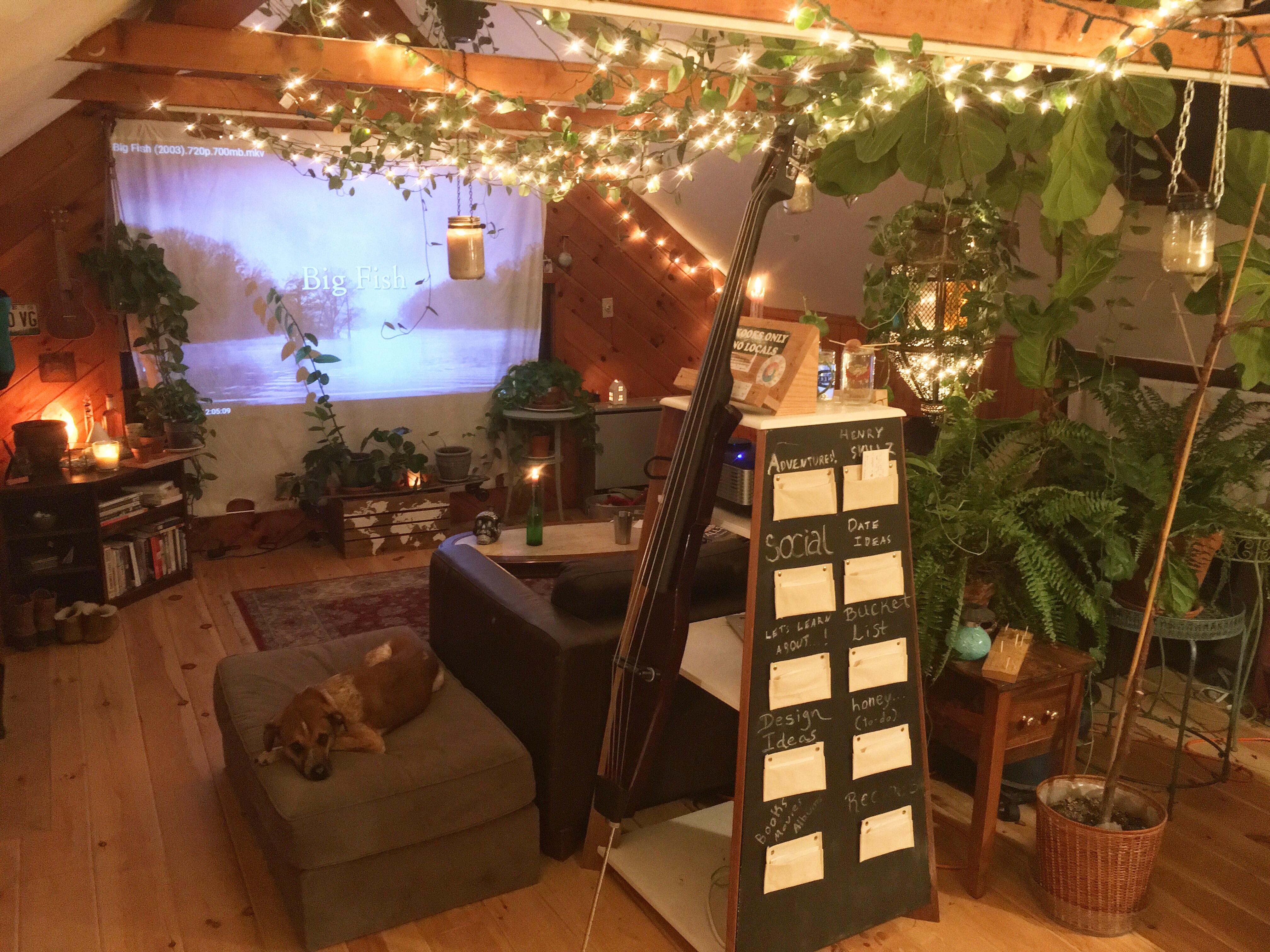 Our Attic Loft Portland, Maine, USA r/AmateurRoomPorn