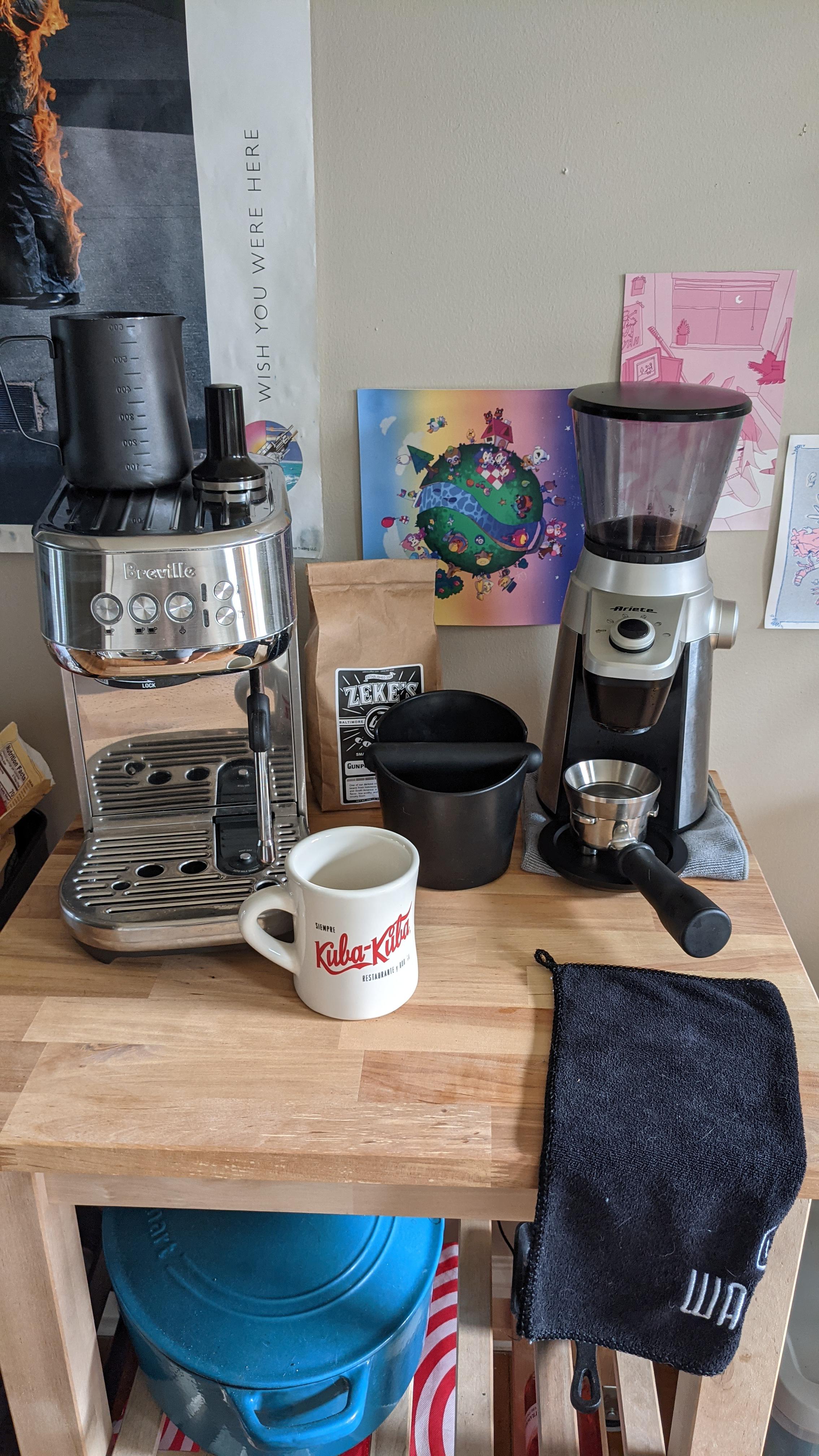 I'm happy with my current setup but definitely want to start saving up for a new grinder