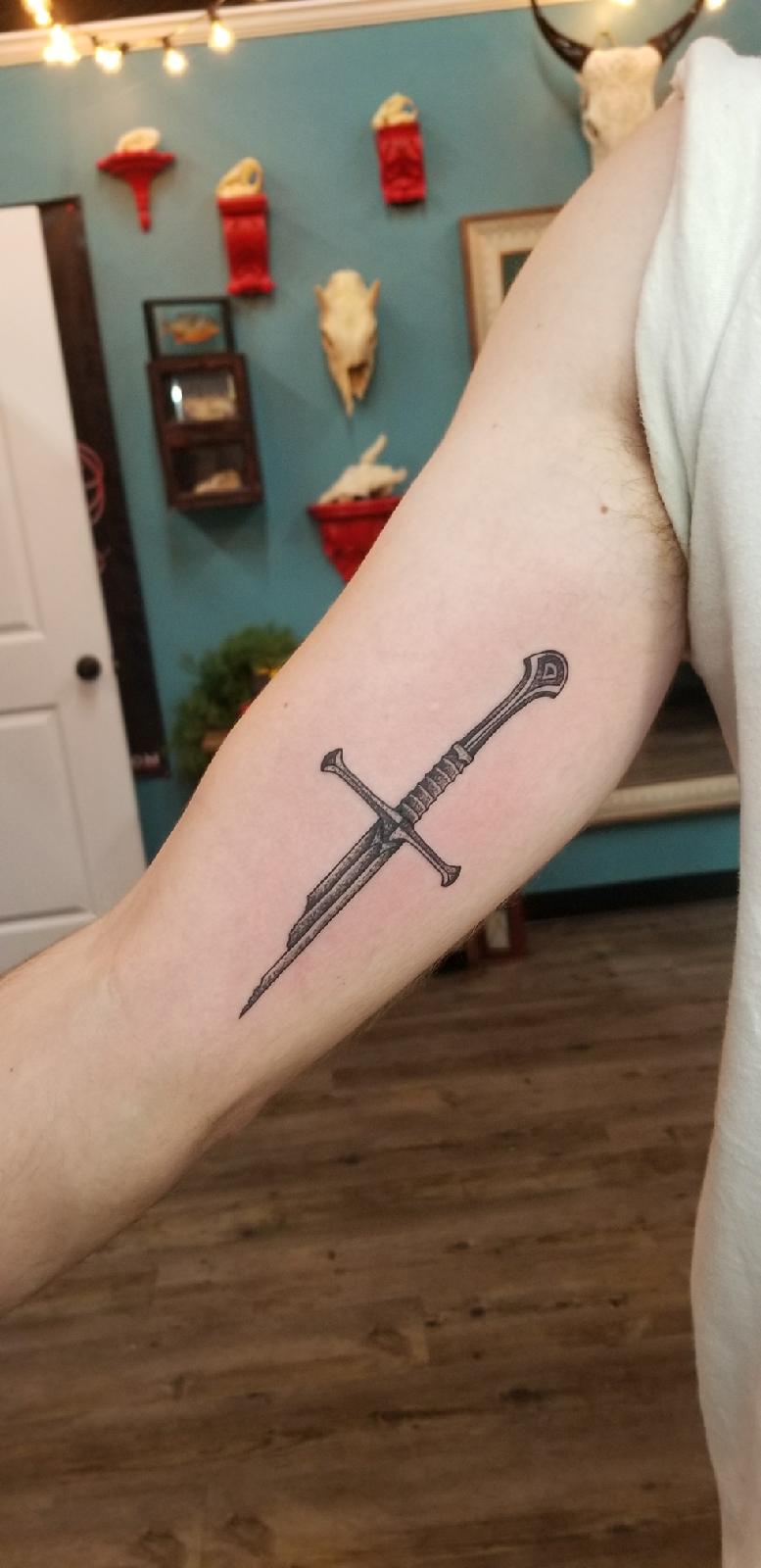 "Still sharp" Tattoo done by Keith TNT Tattoo company nerdtattoos