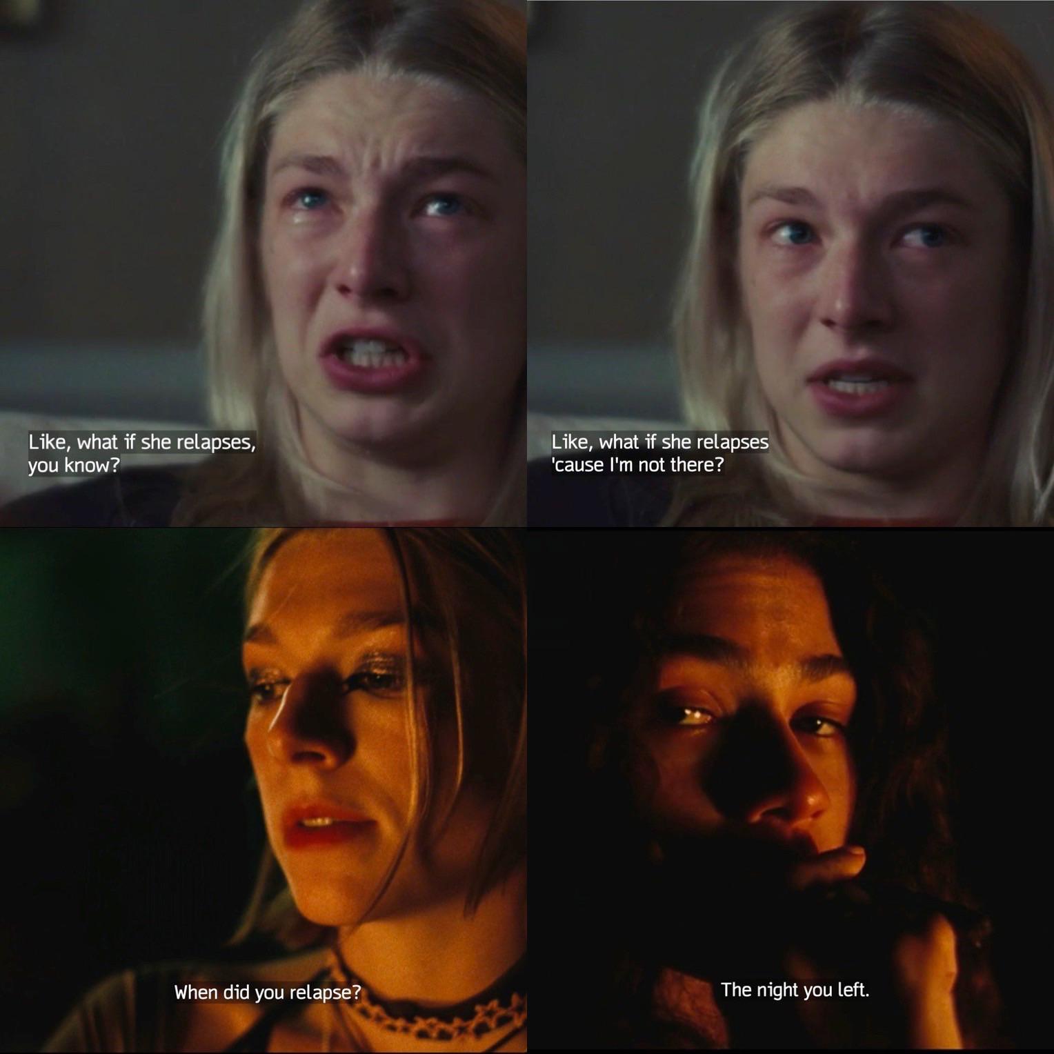 rue and jules will never be good for eachother.. jules does not deserve