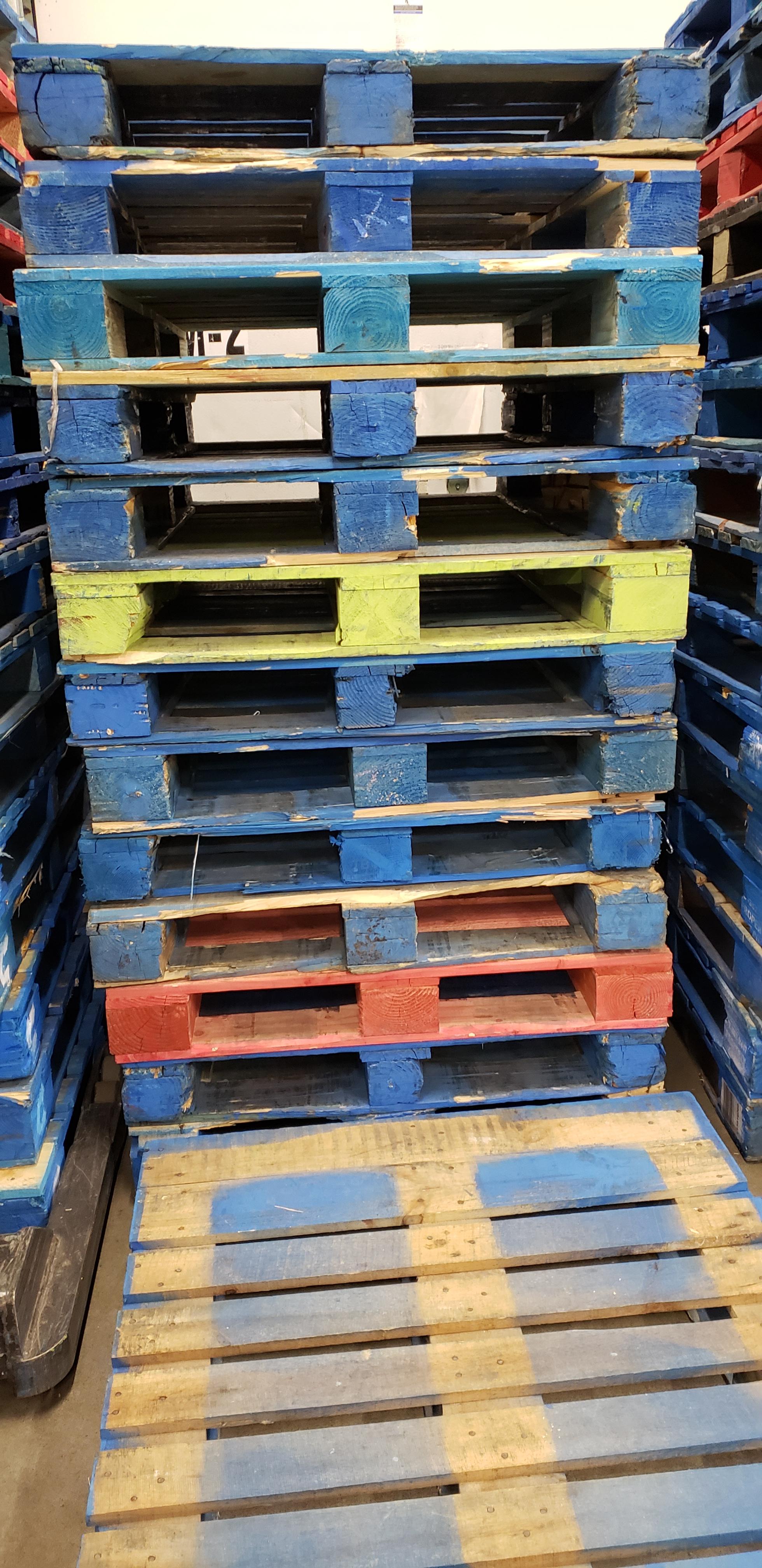 Behold, the mythical green pallet! r/walmart