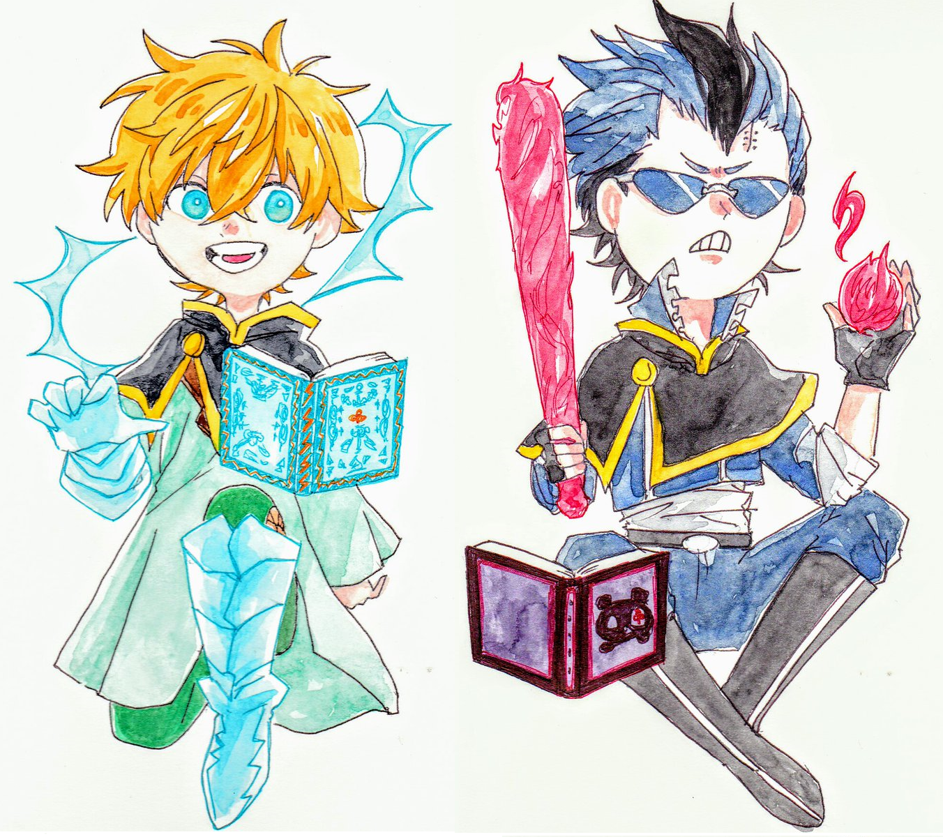 Luck and Magna r/BlackClover