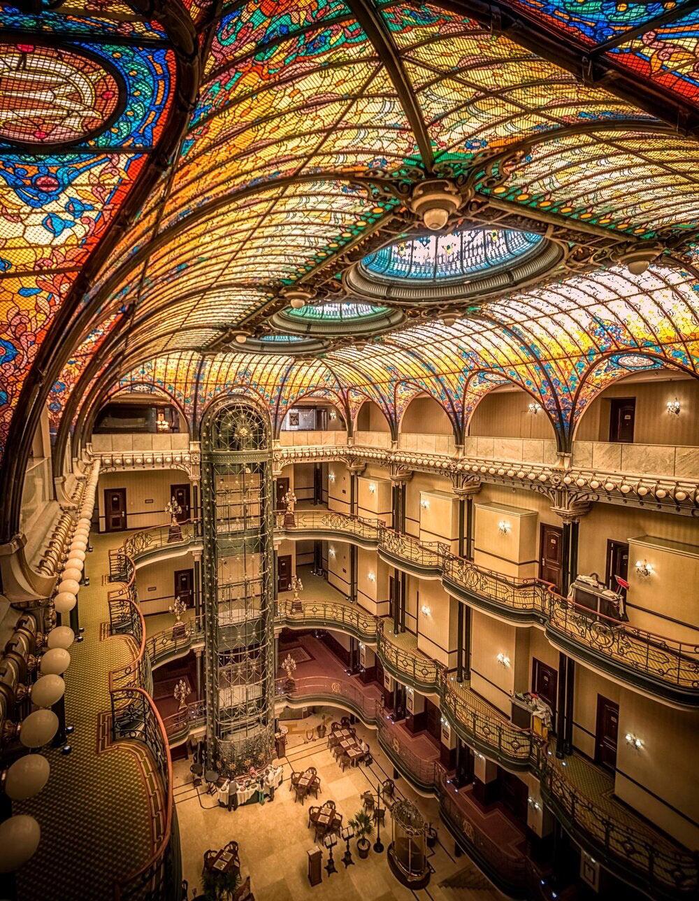 Gran Hotel, Mexico City r/Damnthatsinteresting