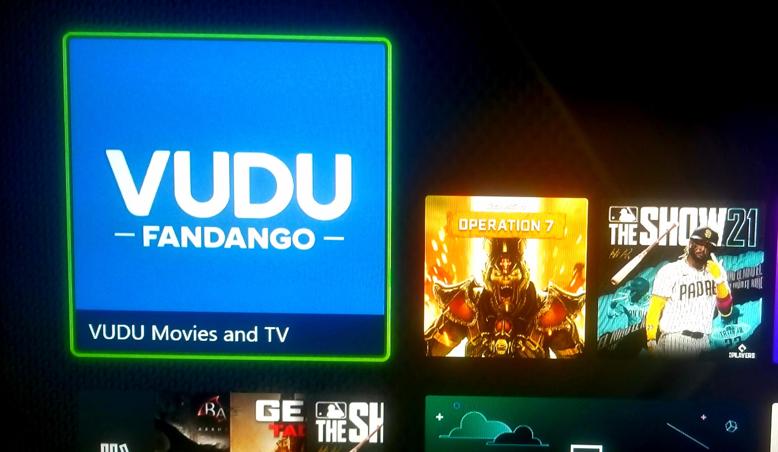 Vudu app updates on Xbox to "vudu fandango" r/vudu