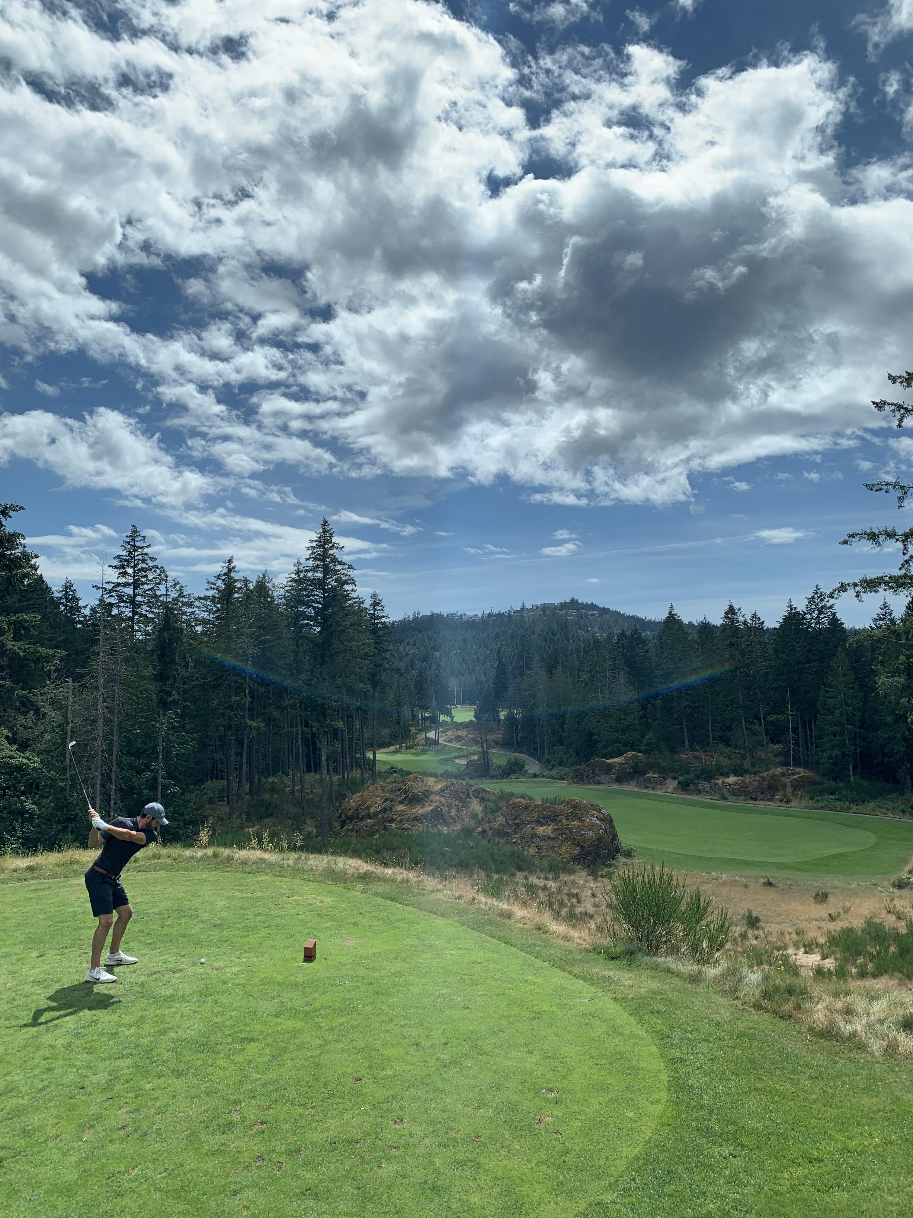 Bear Mountain, Victoria B.C. Canada. Played the Valley course for the