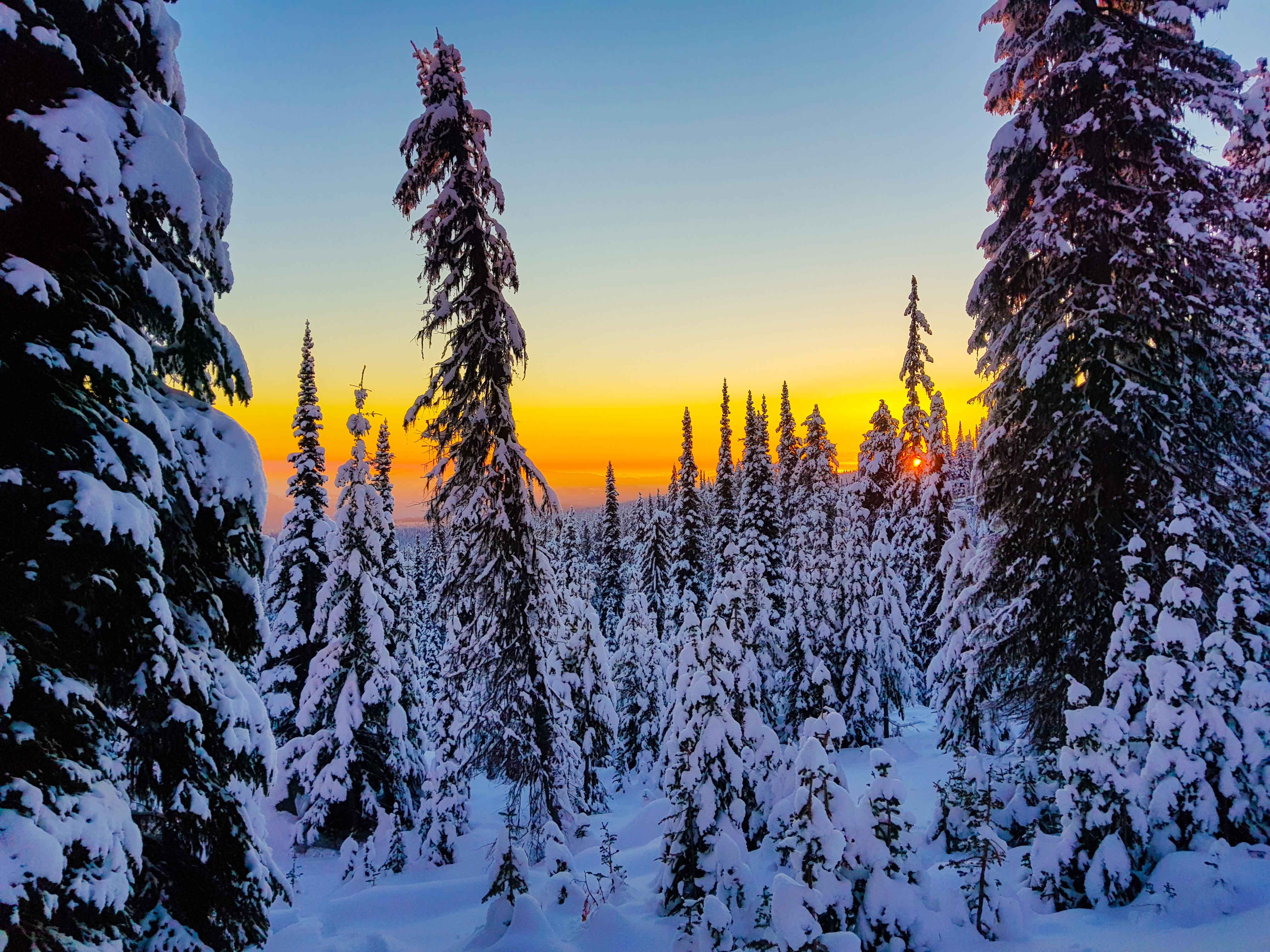Sunset at Big White, Canada [OC] [4032X3024] r/EarthPorn