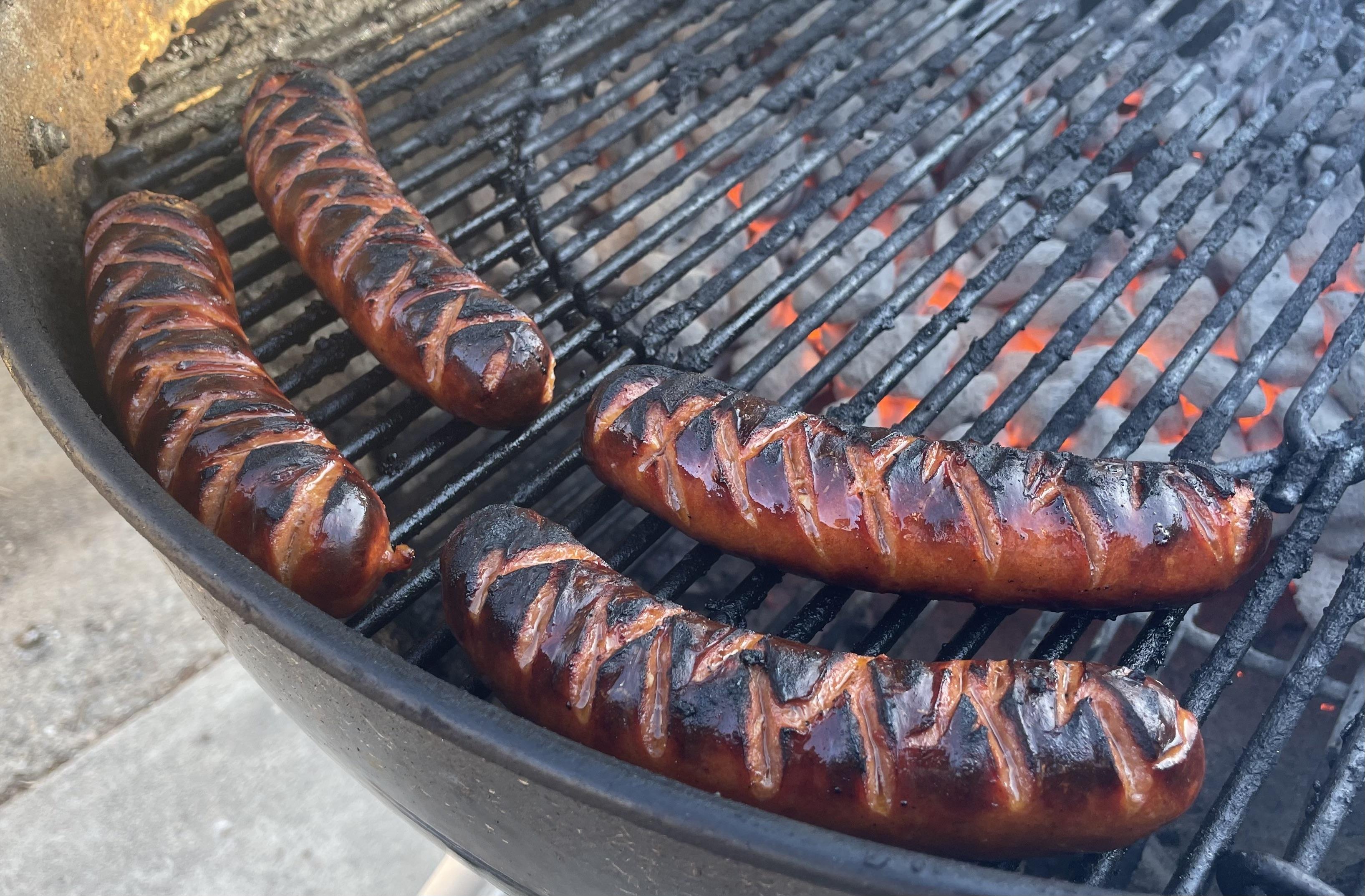 Spicy Costco sausages r/hotdogs