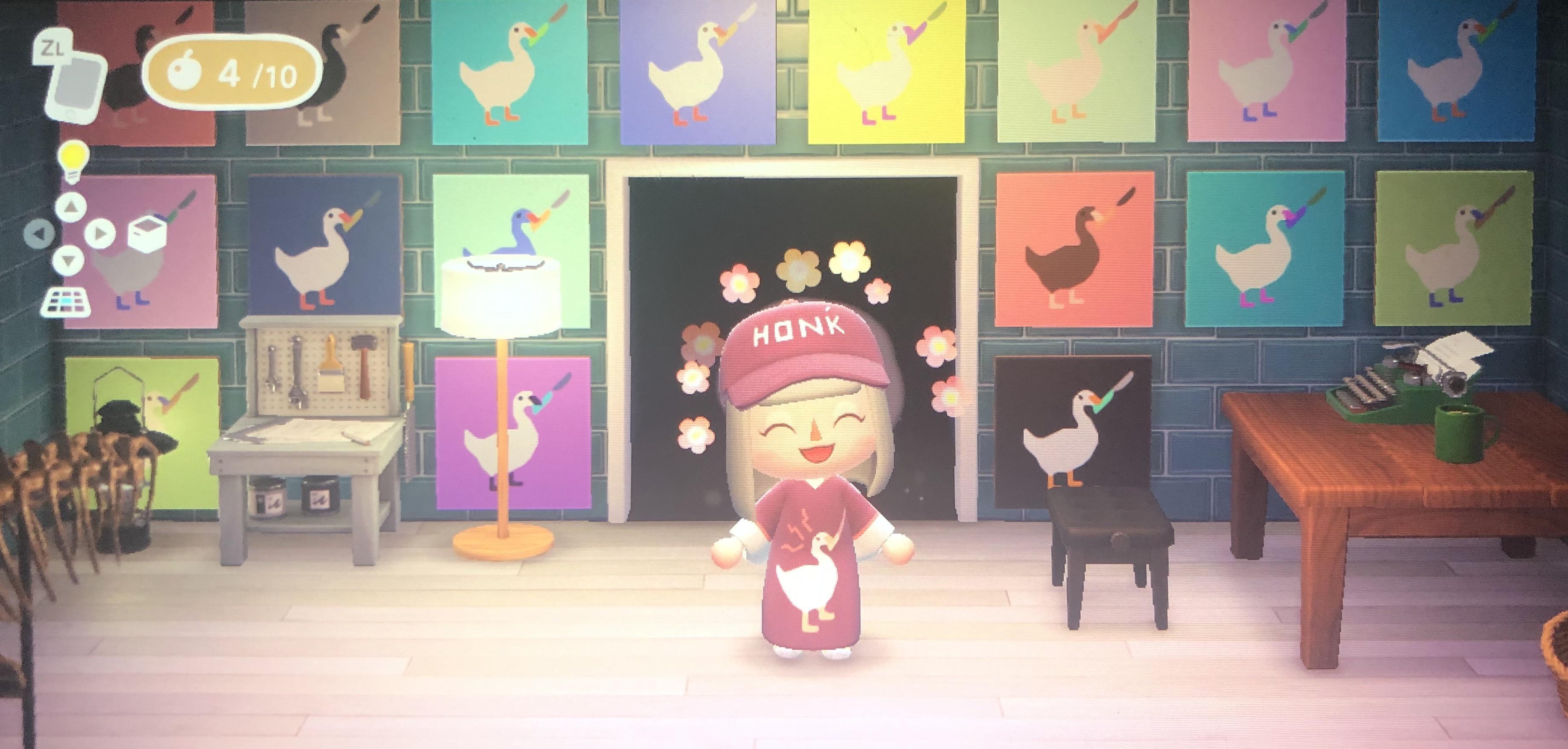 I didn’t choose the goose life. The goose life chose me. 🔪🌸 r/ac