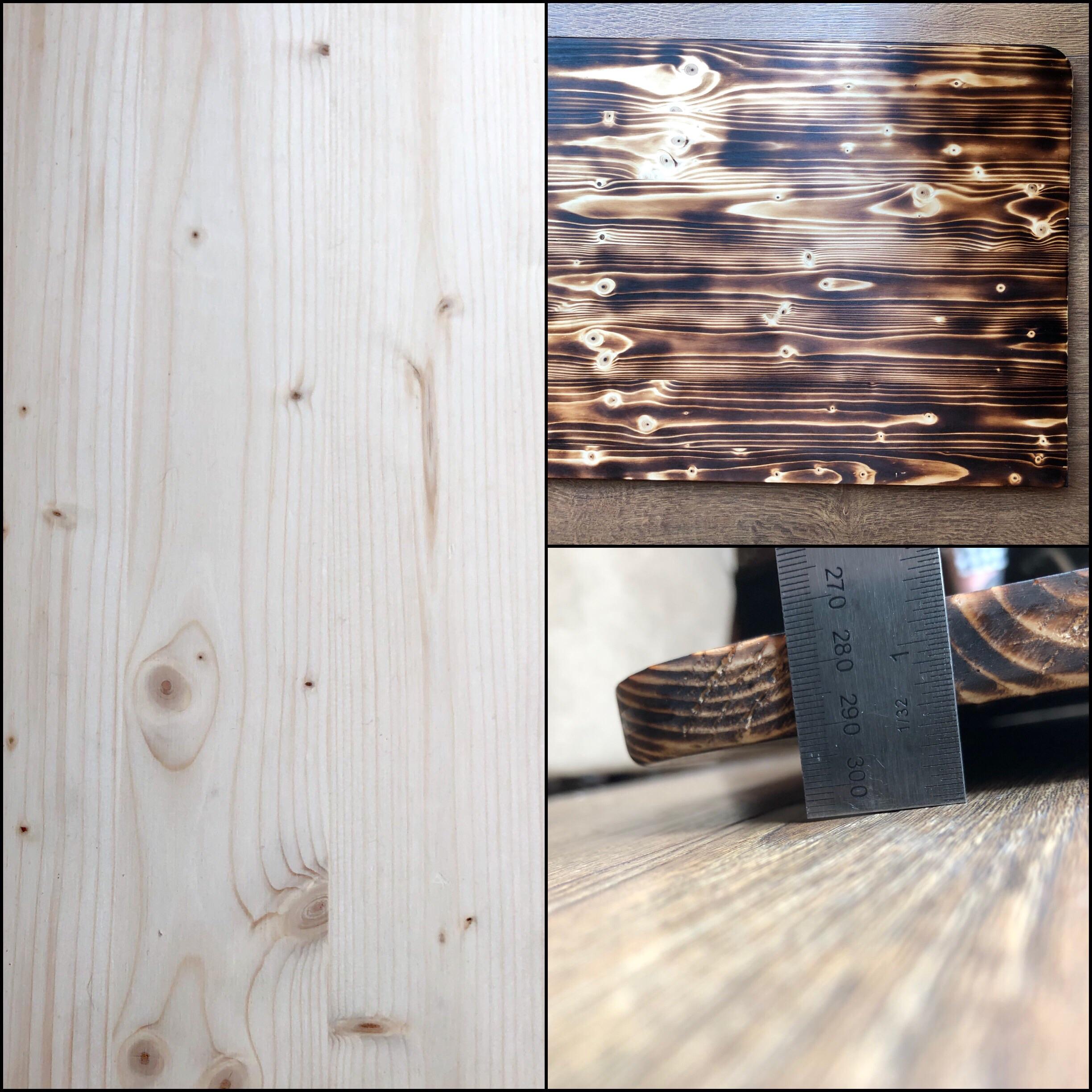 Issue with wood burning (shousugiban) on edgeglued board from Lowe’s, possible warped wood