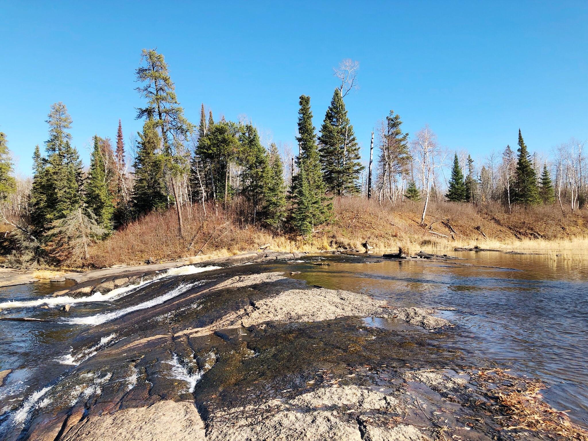 The Pine Point Trail in the Whiteshell is in the Fall! r