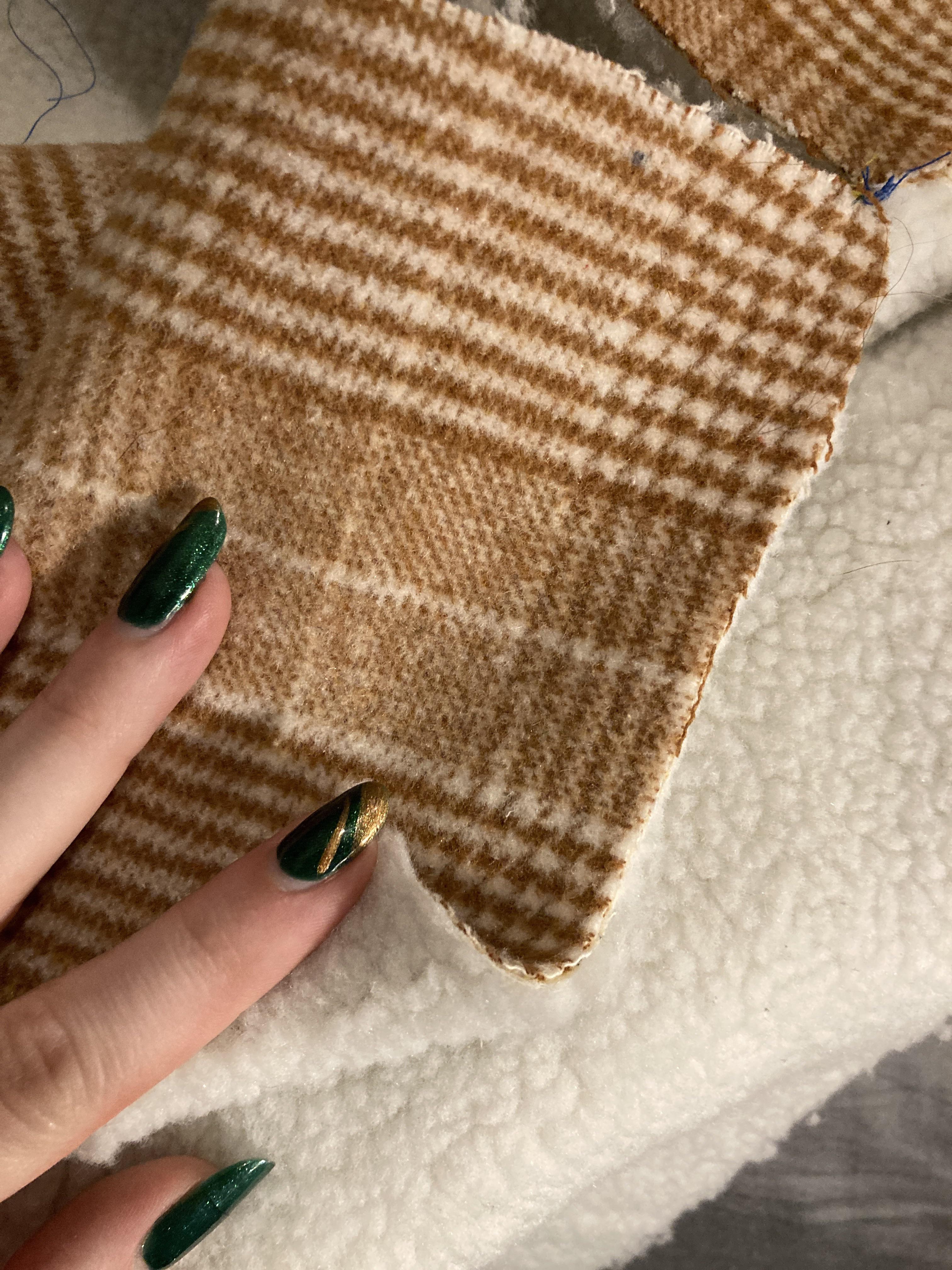 Is this fabric too thick to sew with the brother 1034D serger? If it is