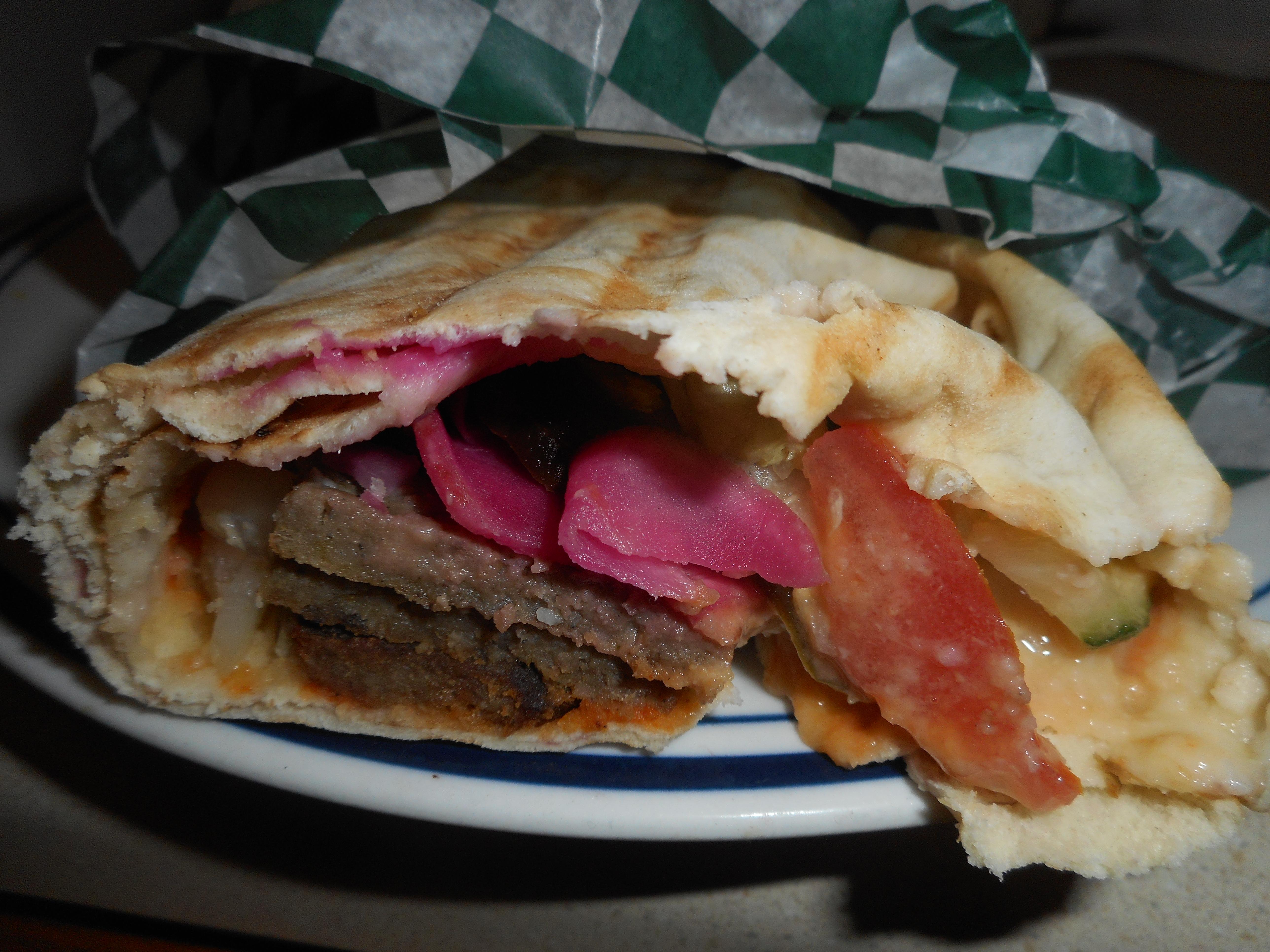 Donair pita wrap from Queen Shawarma & Kabob r/eatwraps