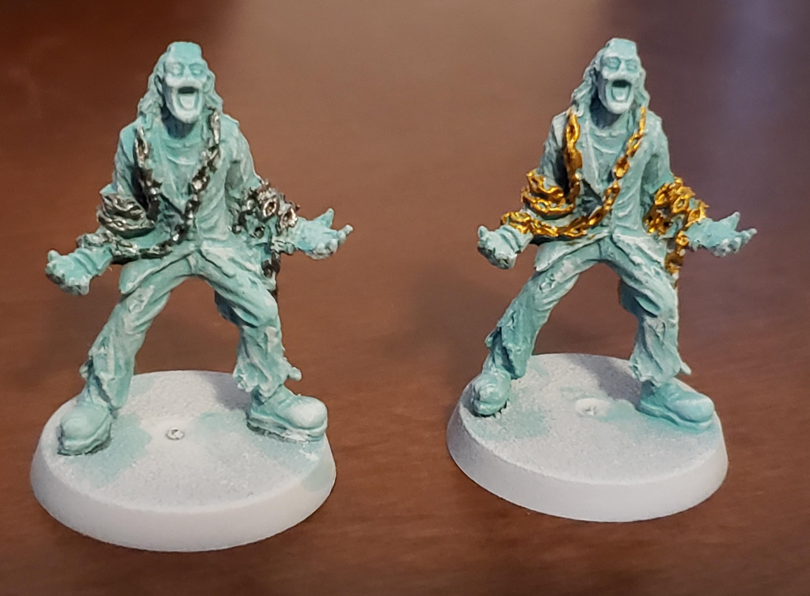 Among my first minis Mansions of Madness ghosts. C&C r