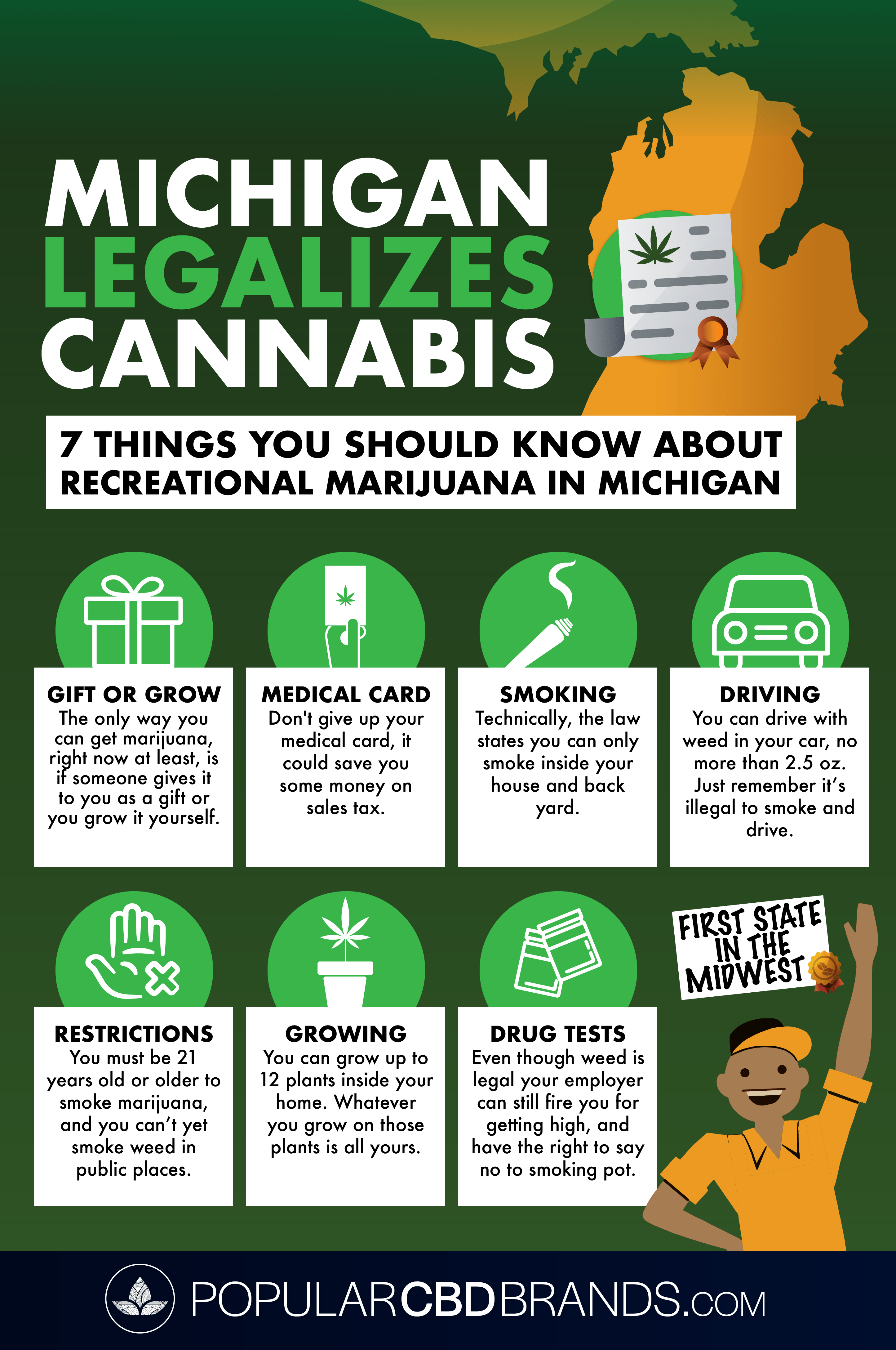 Michigan and Recreational Marijuana (7 Things You Should Know