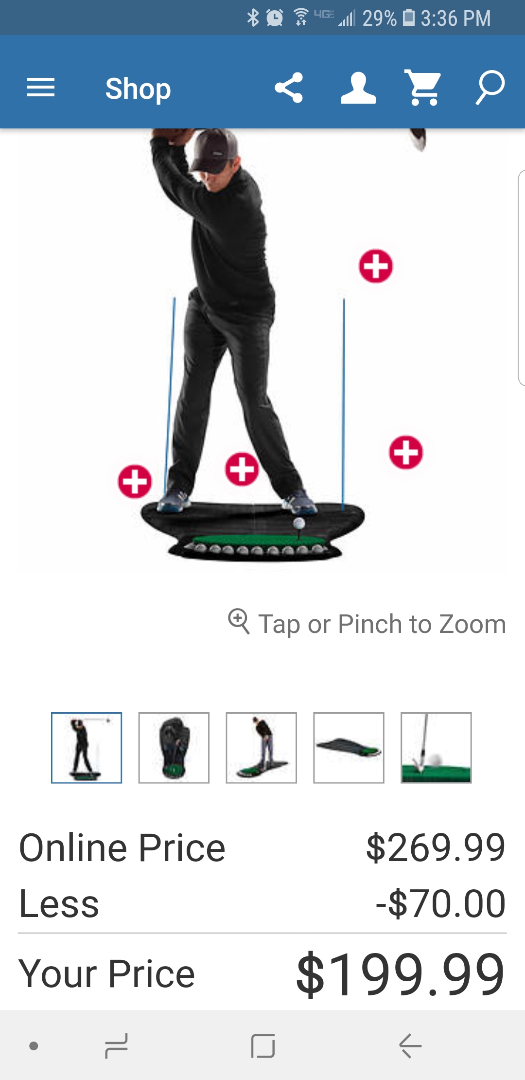 Fiberbuilt Practice Station on Sale at Costco 199 r/golf
