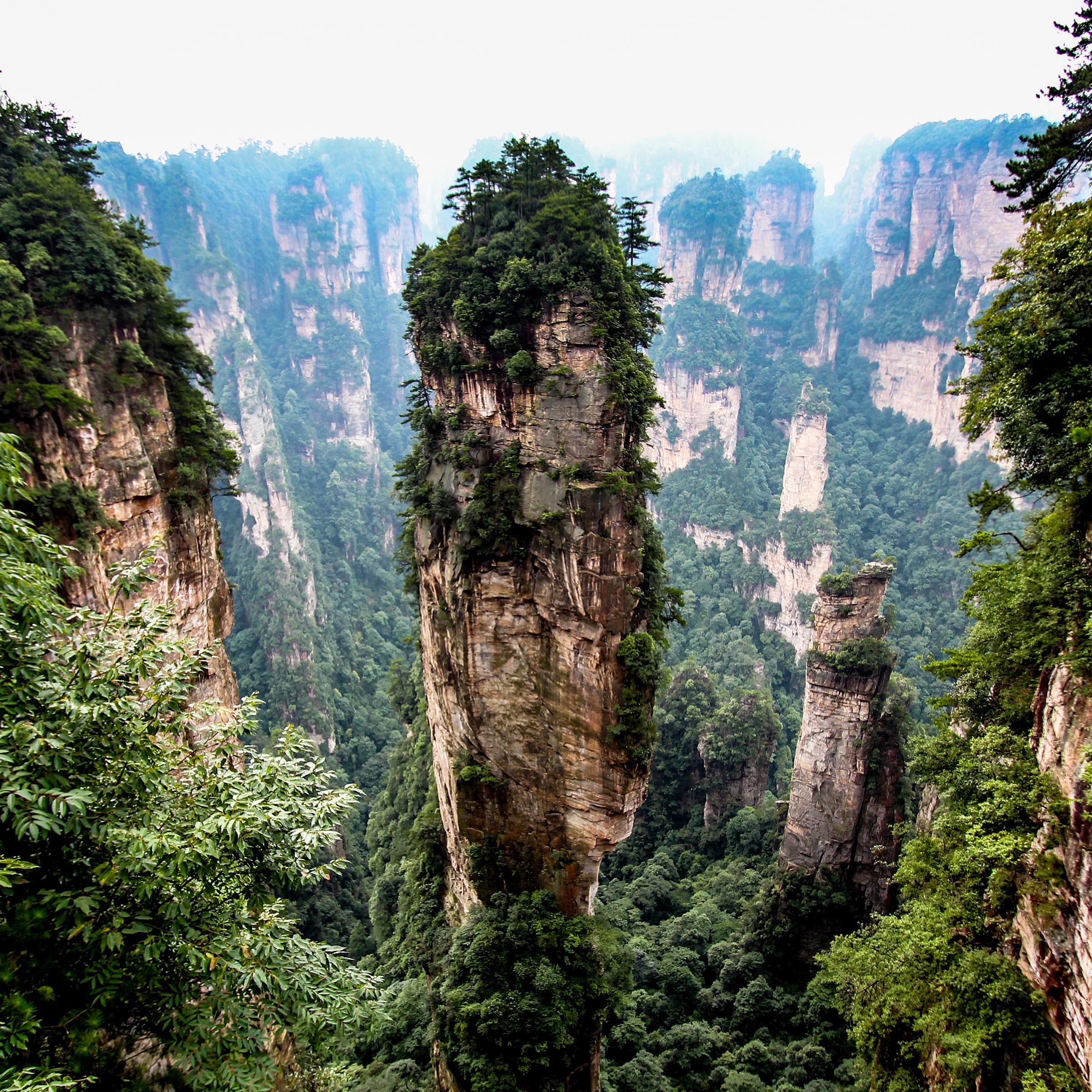 Zhangjiajie National Park in China Inspiration behind the Hallelujah