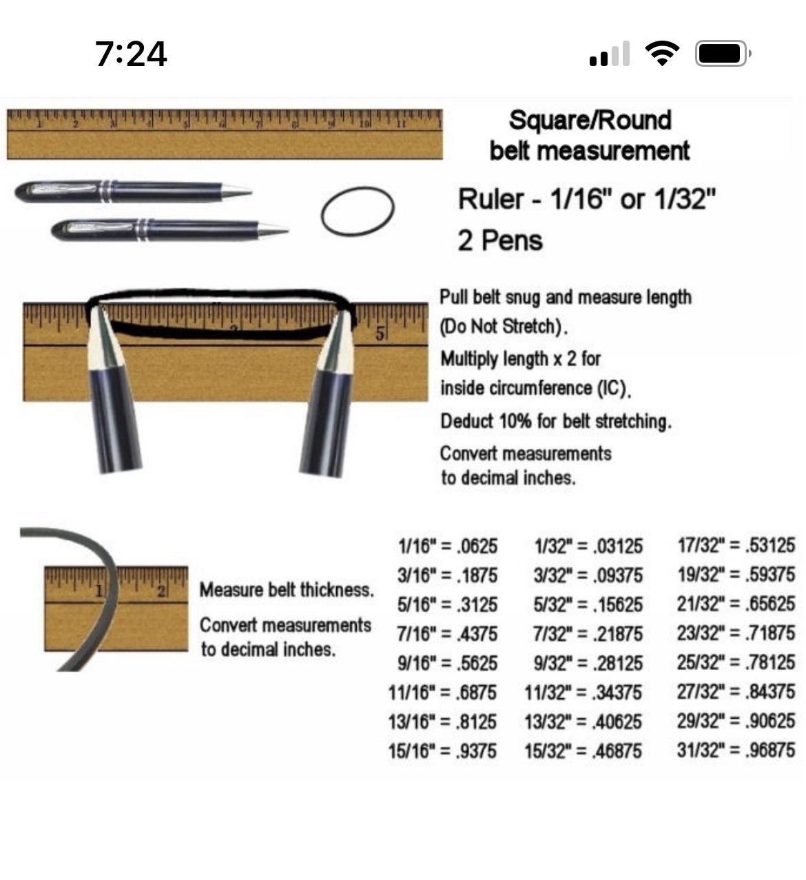Determining Replacement Belt Size : r/cassetteculture