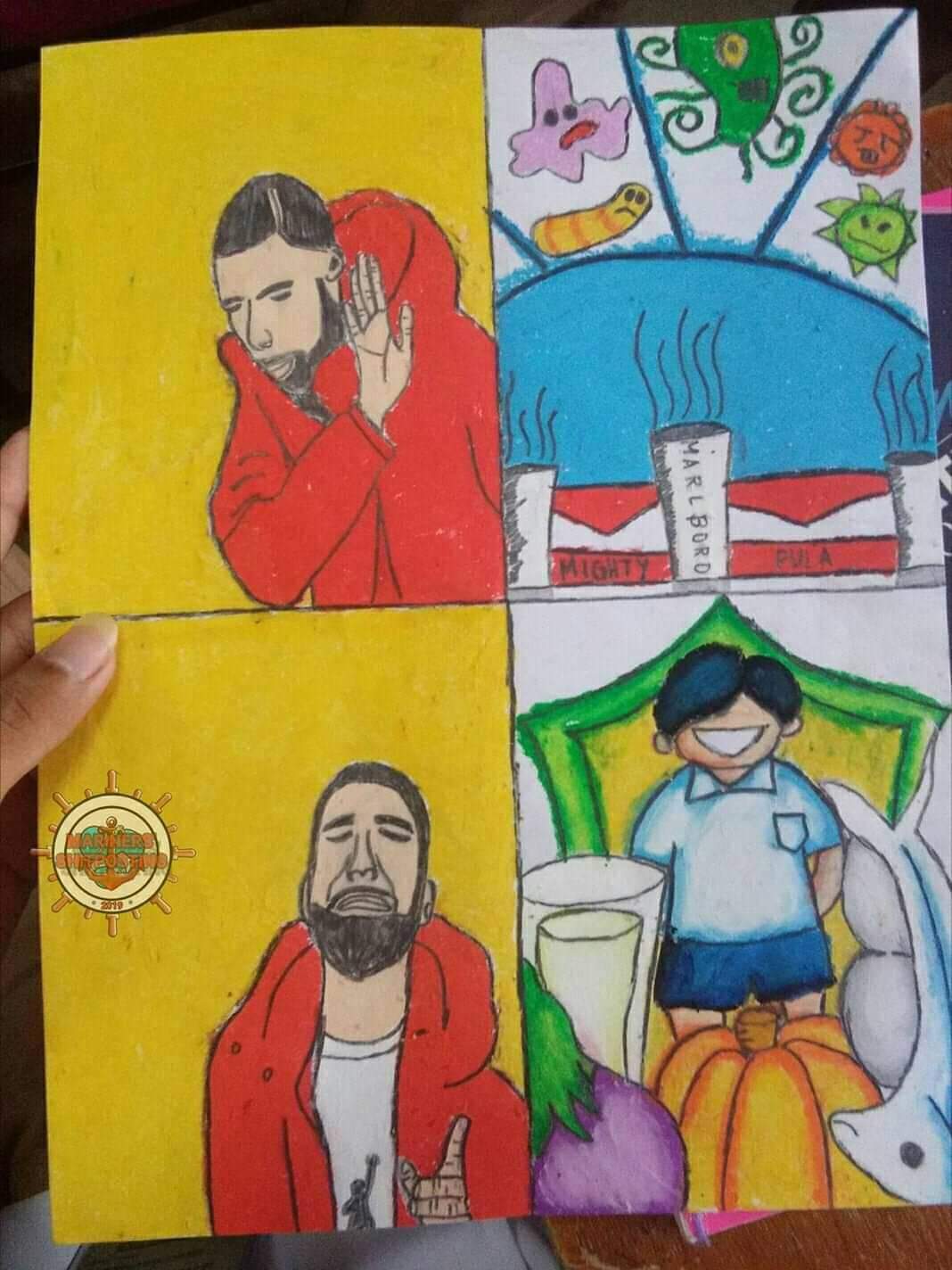 Poster Making Cartoon