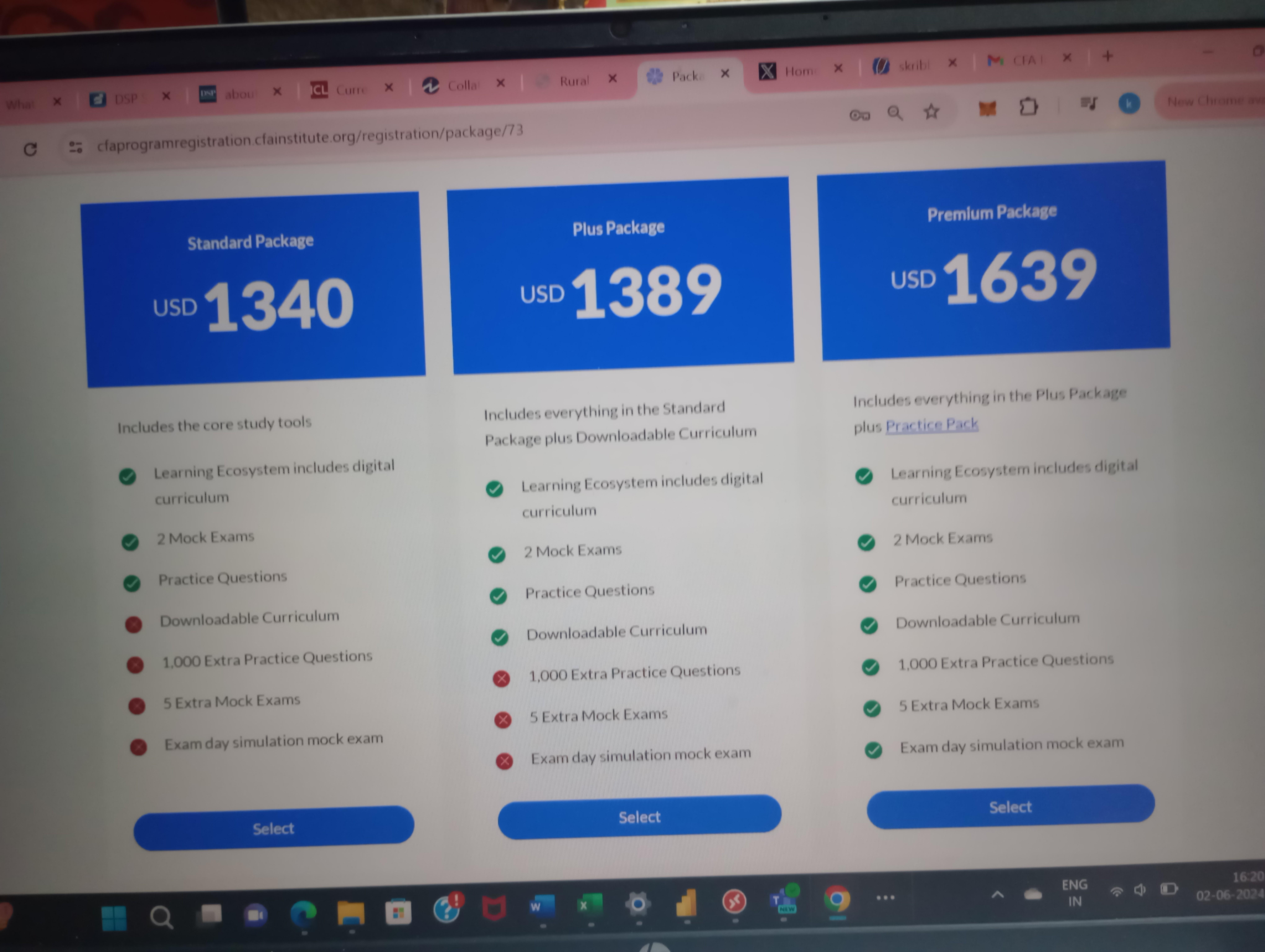CFA Level 1 February 2025 package selection r/CFA CFA Level 1 February 2025 package selection r/CFA