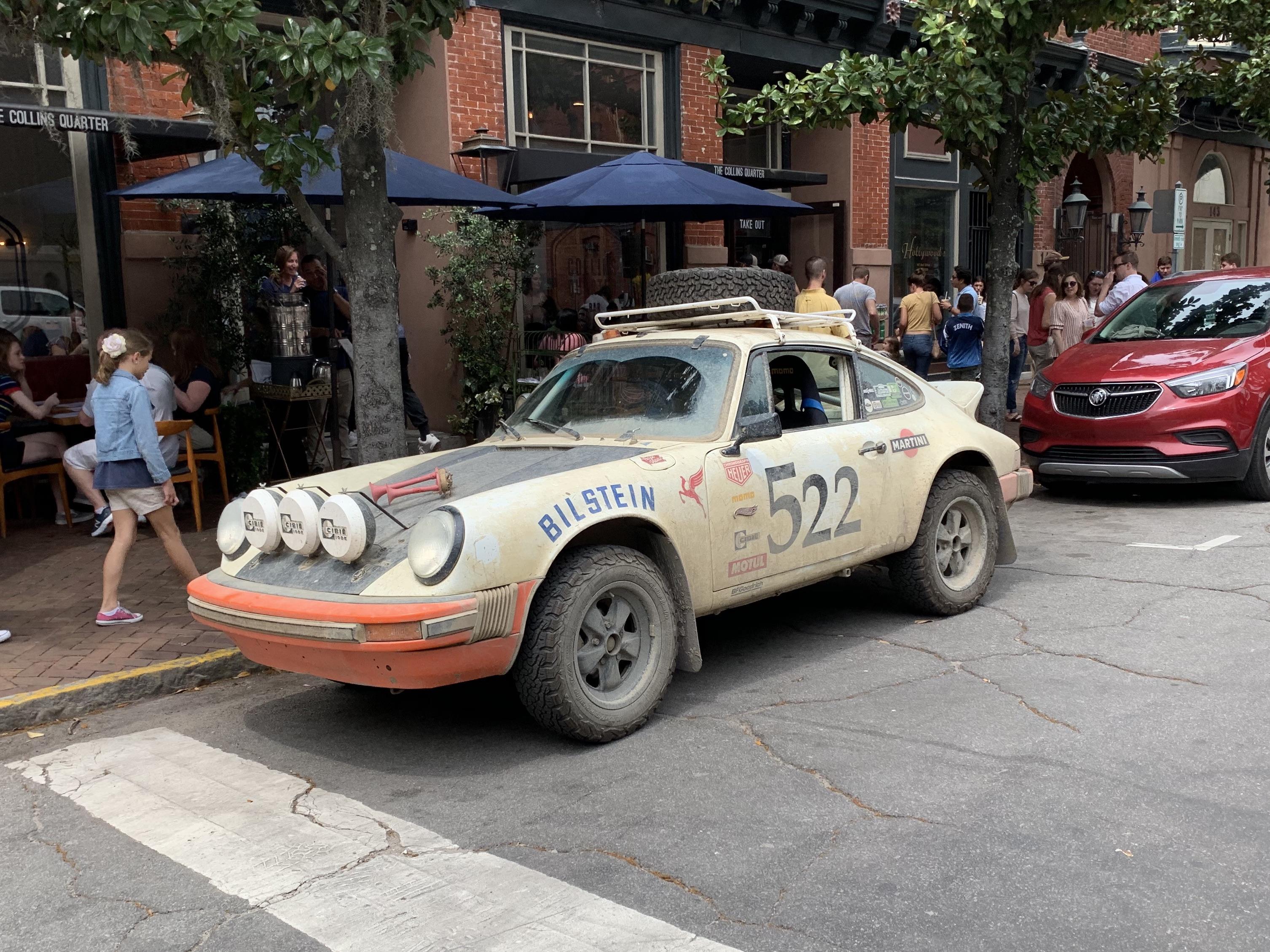 Porsche rally car, Savannah, GA r/Porsche