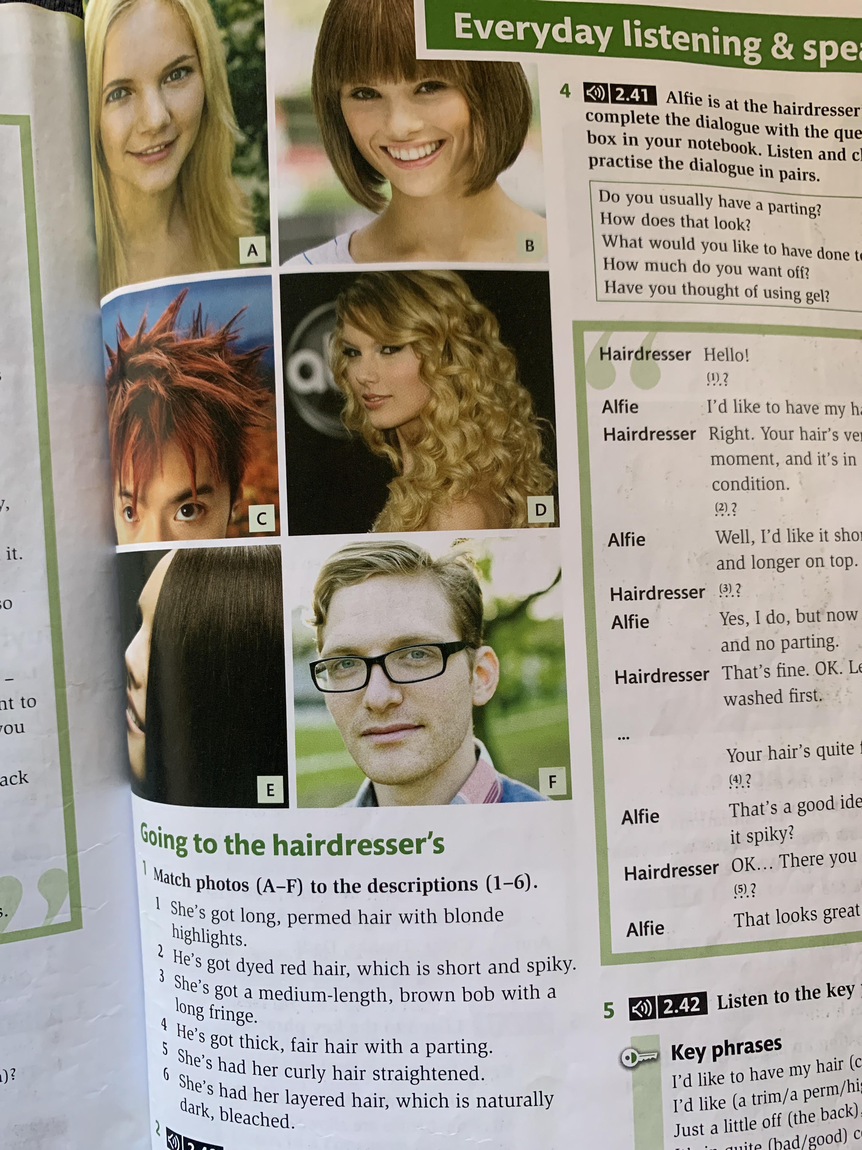 Someone posted Taylor in their Spanish book, so here’s Taylor in my