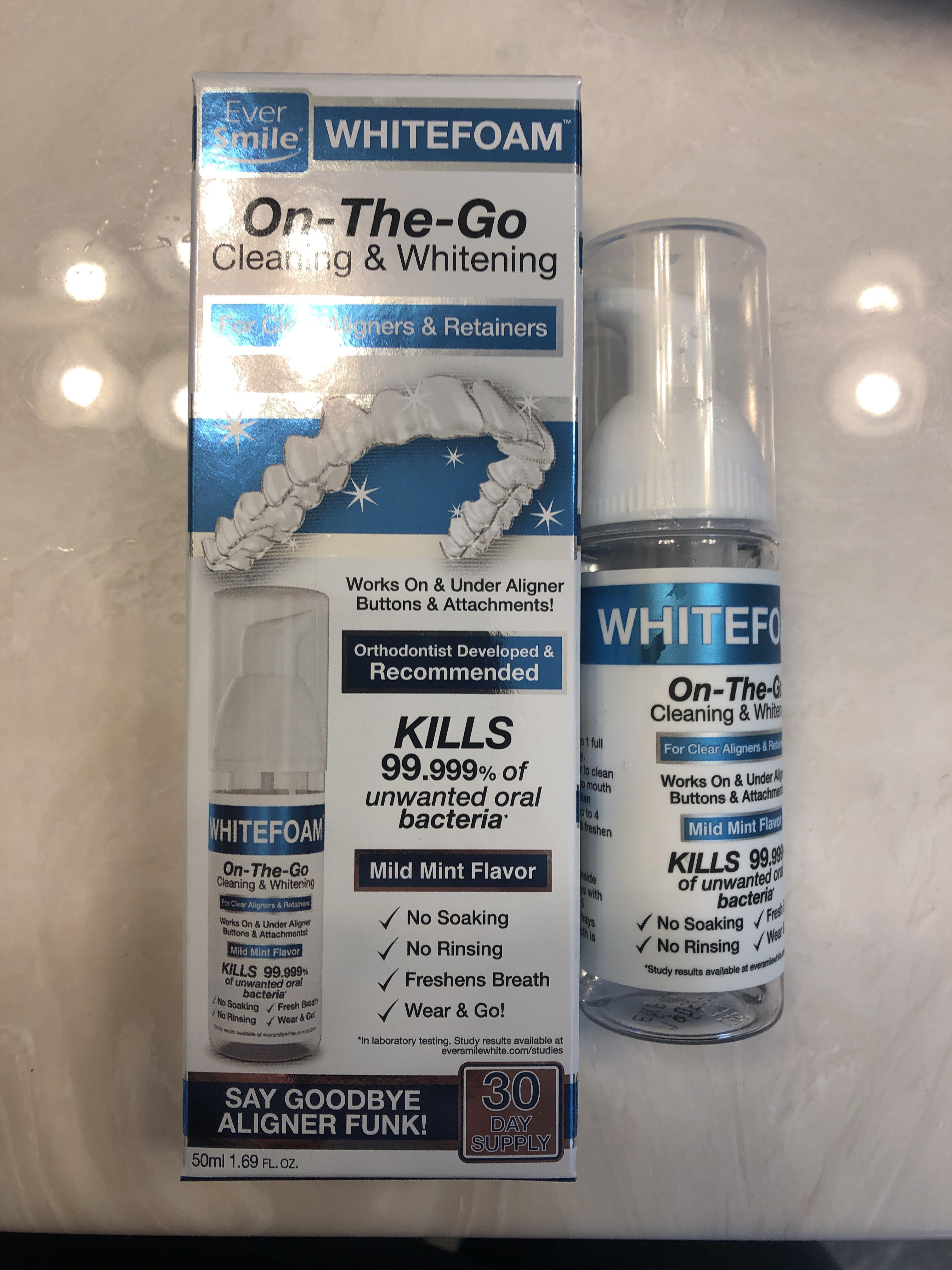 Best thing ever! My teeth are whiter and my trays are clean! This is