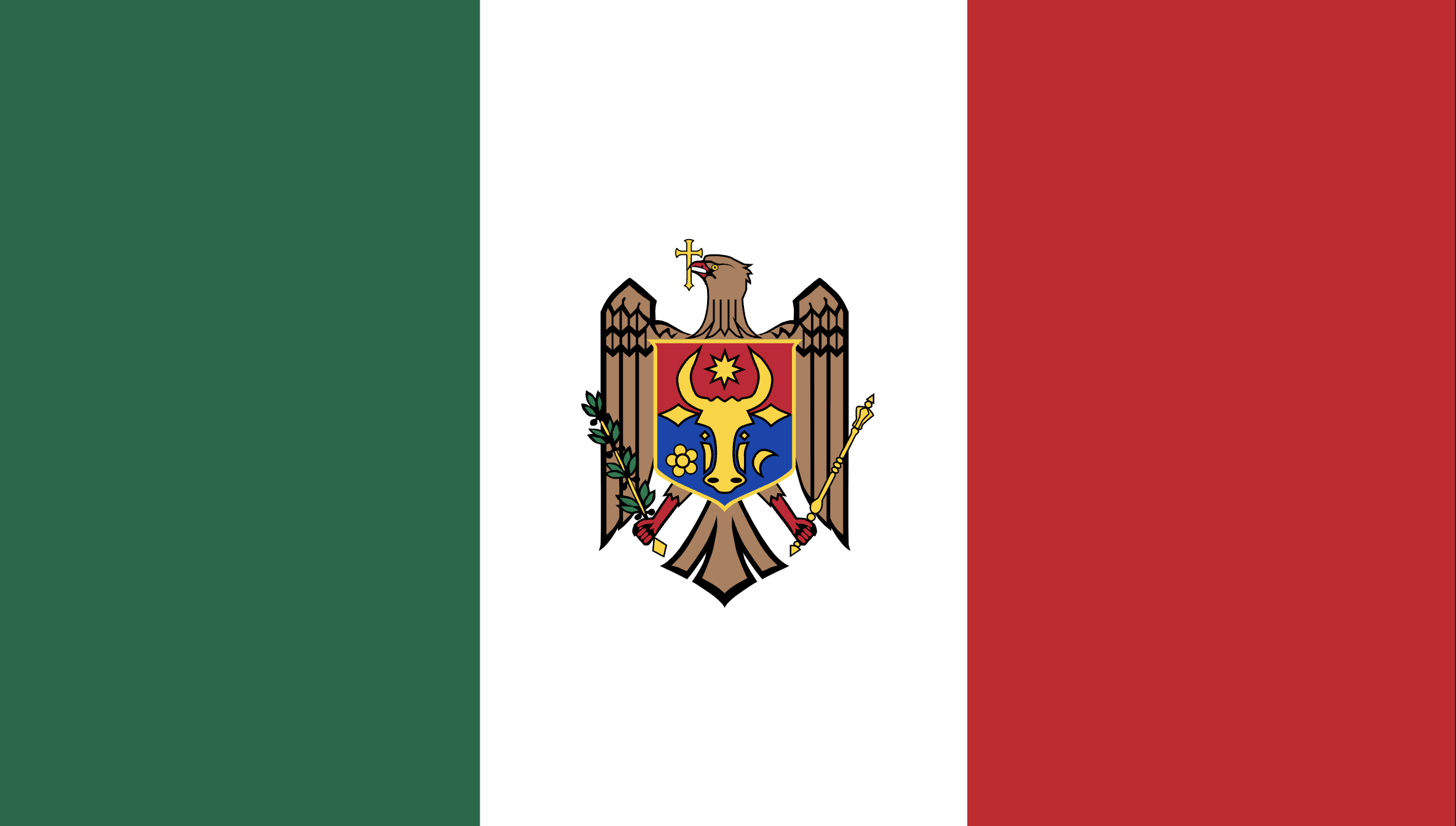 Mexico but it was colonized by Moldova r/vexillologycirclejerk