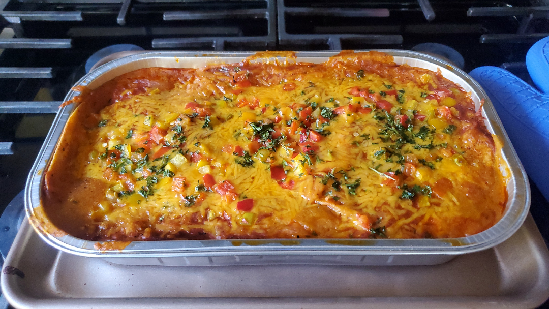 Big Fan of the Enchilada Bake w/ Rotisserie Chicken r/Costco