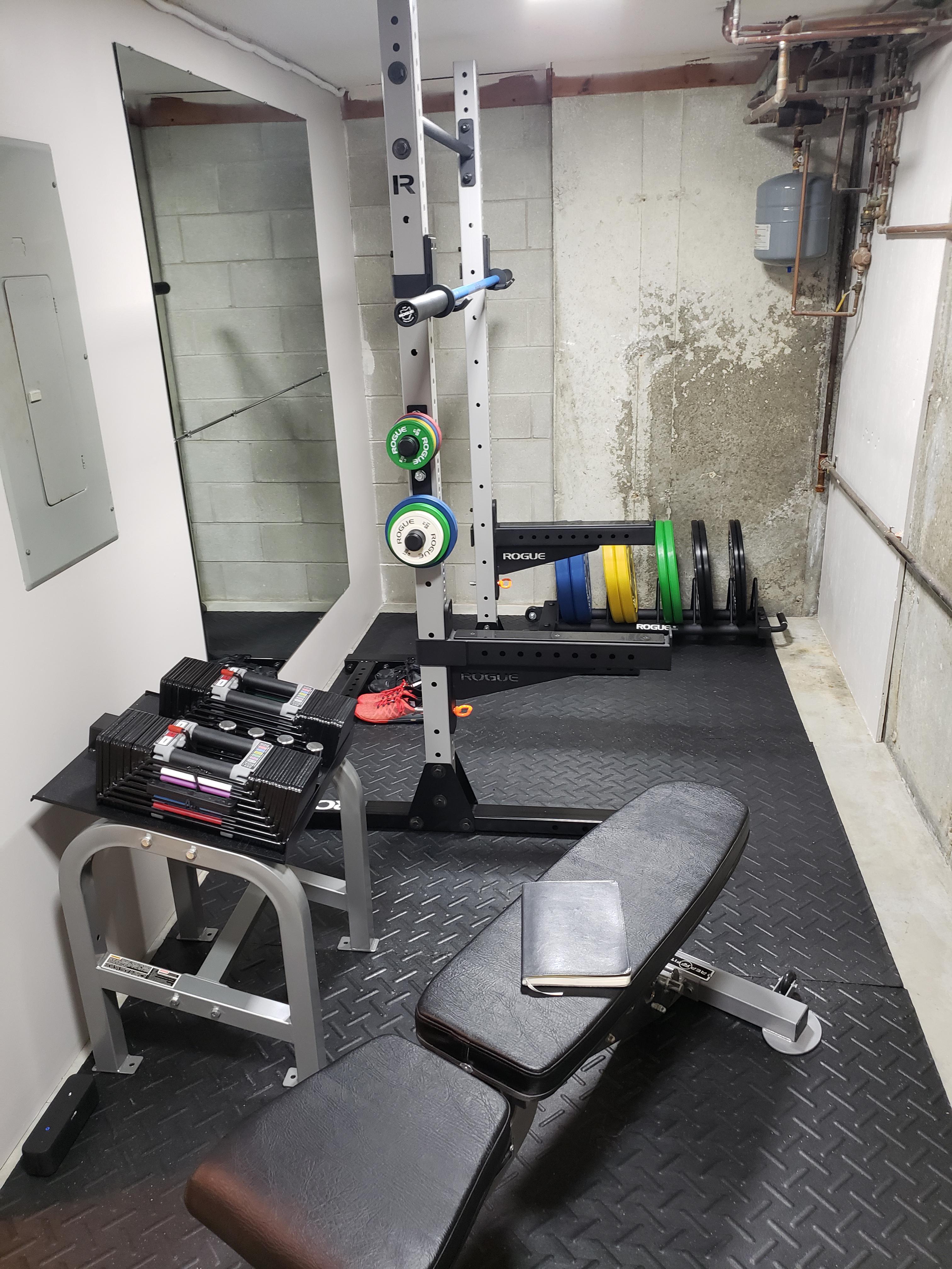 My Utility Room Gym r/homegym