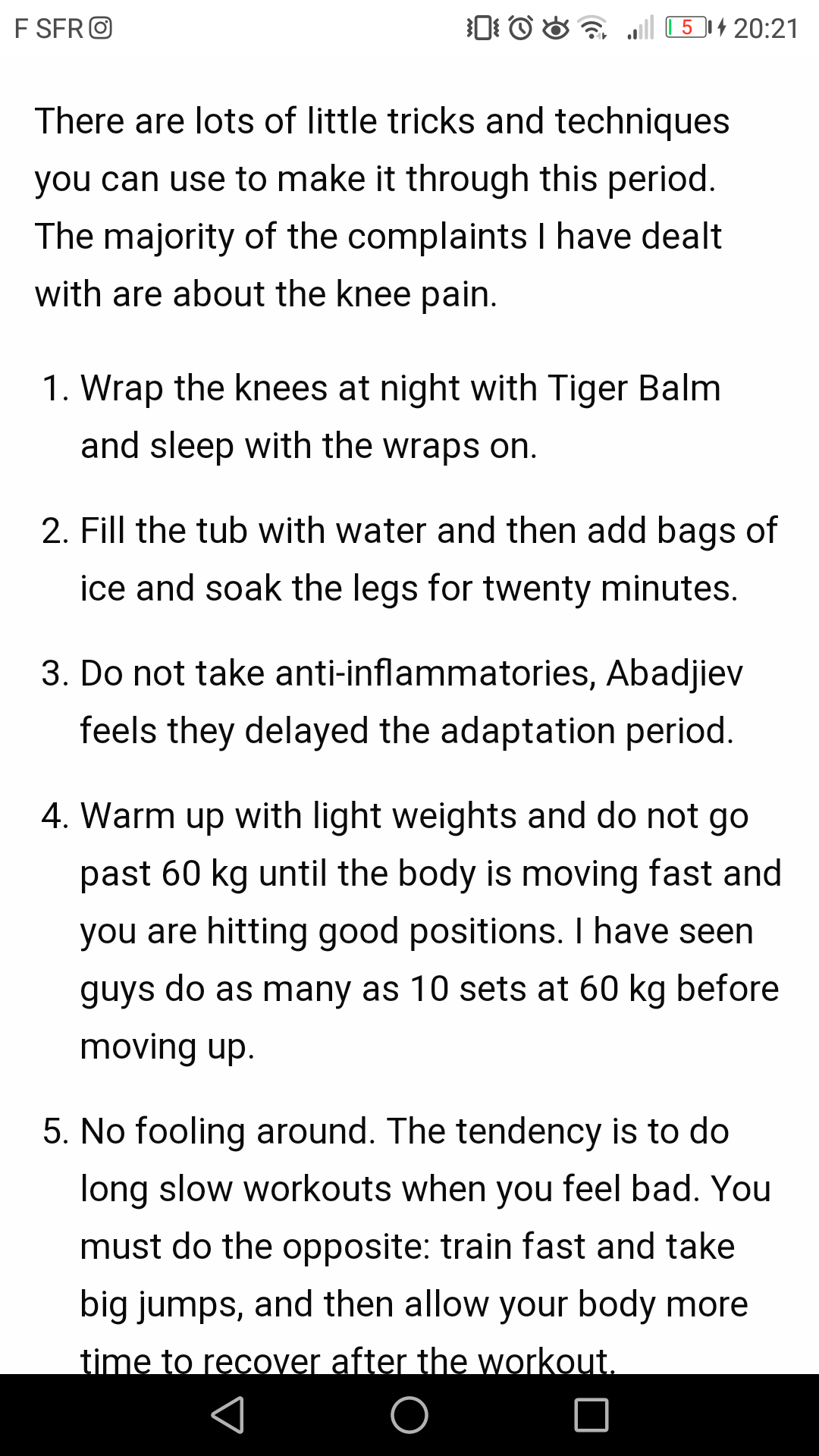 Wrapping the knee at night with Tiger Balm and other tips and tricks for recovery r/weightlifting