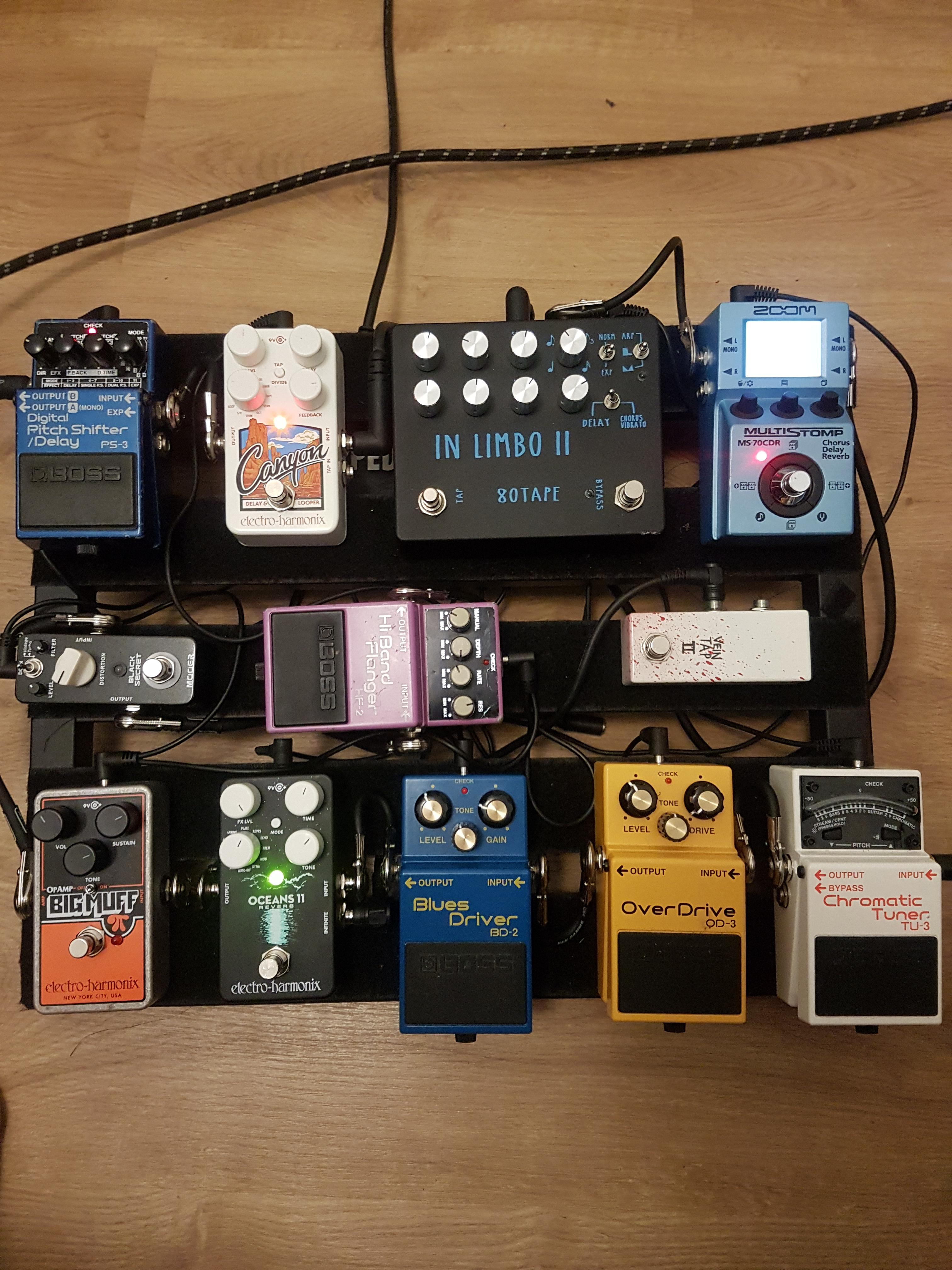 My Pedalboard Shoegaze/Indie r/guitarpedals
