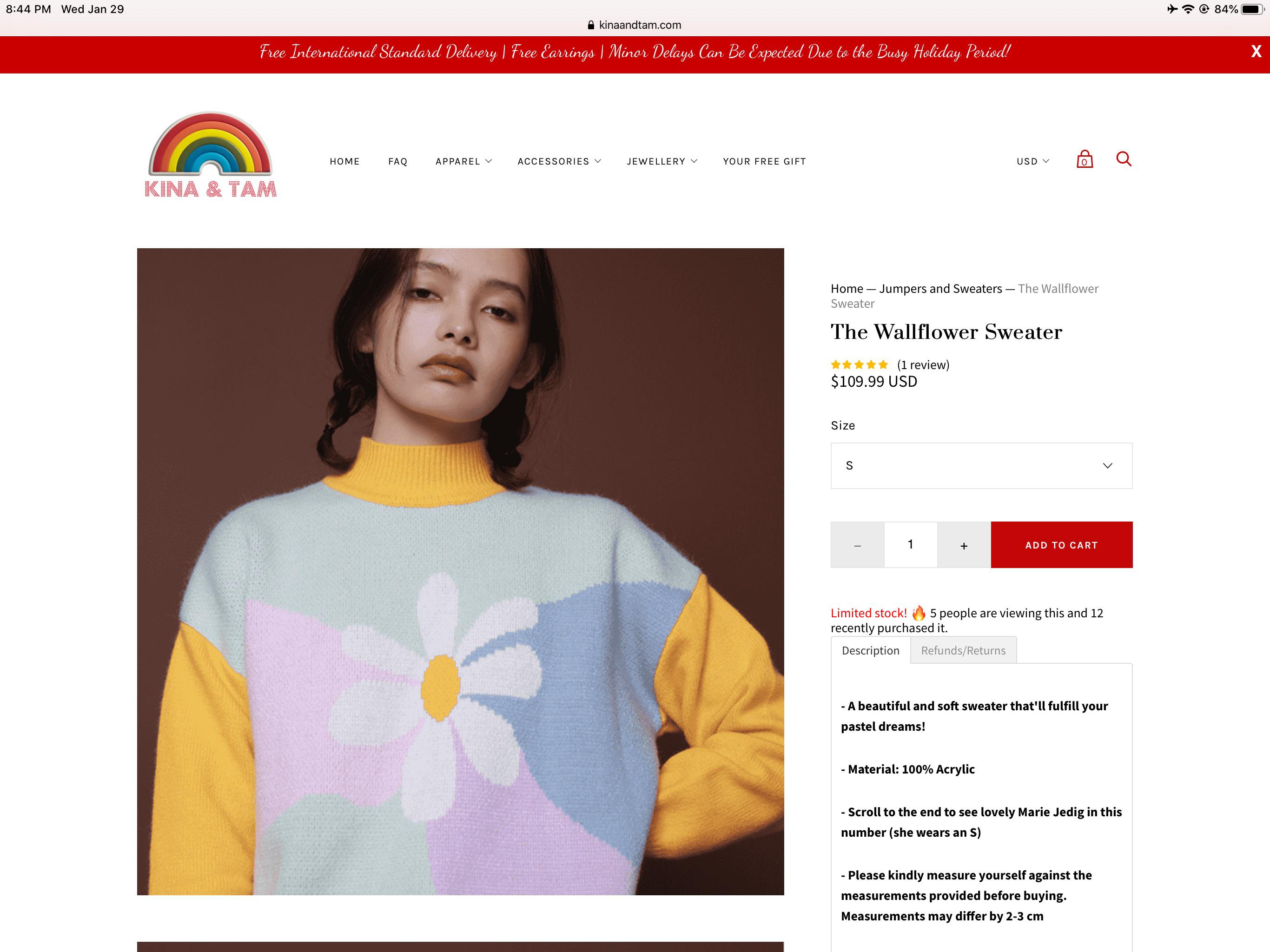 Please help me find this “Kina and Tam” sweater dupe. I know it’s