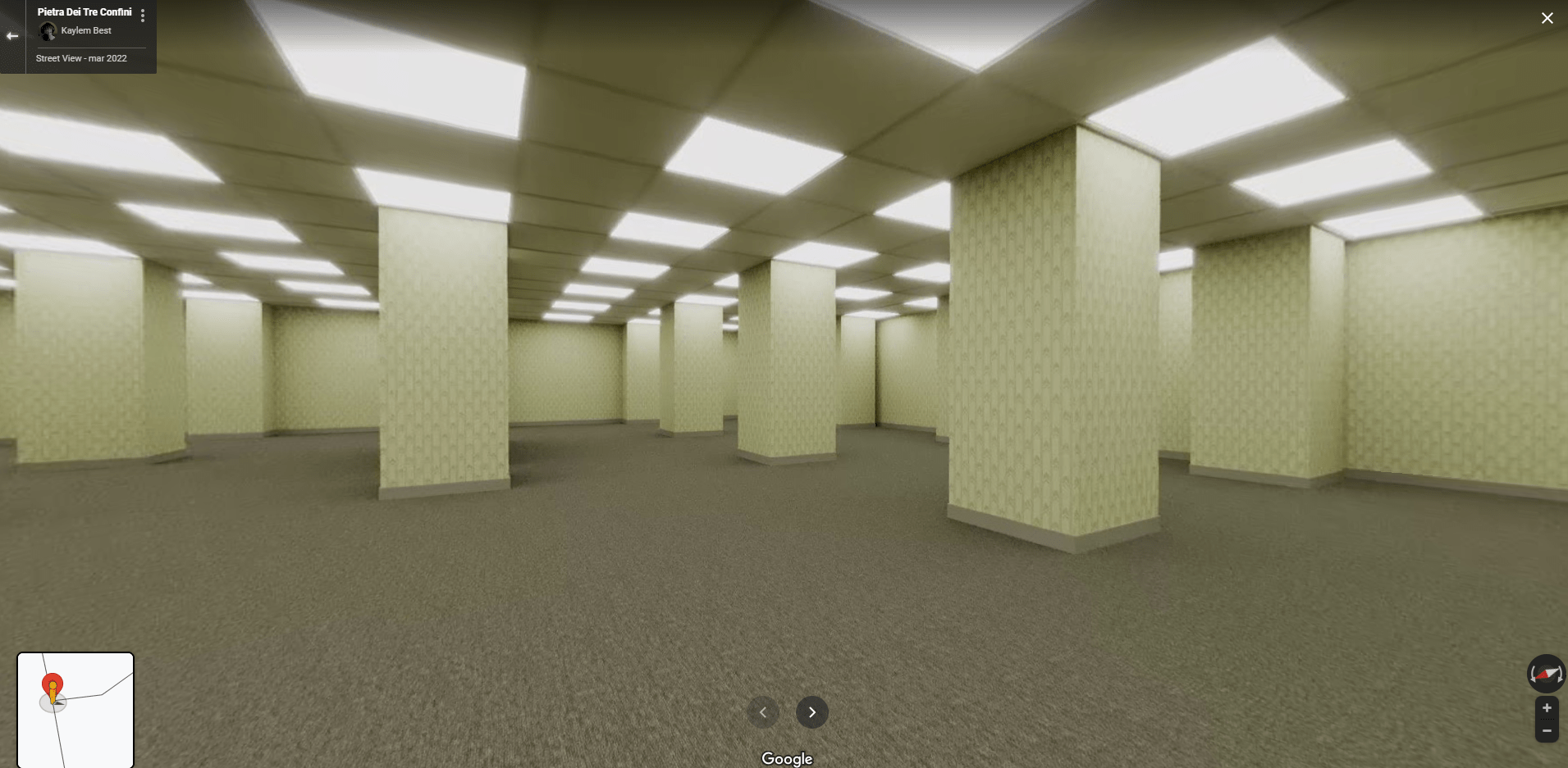 Trend compilation All backrooms on Google Maps StreetViewFails The