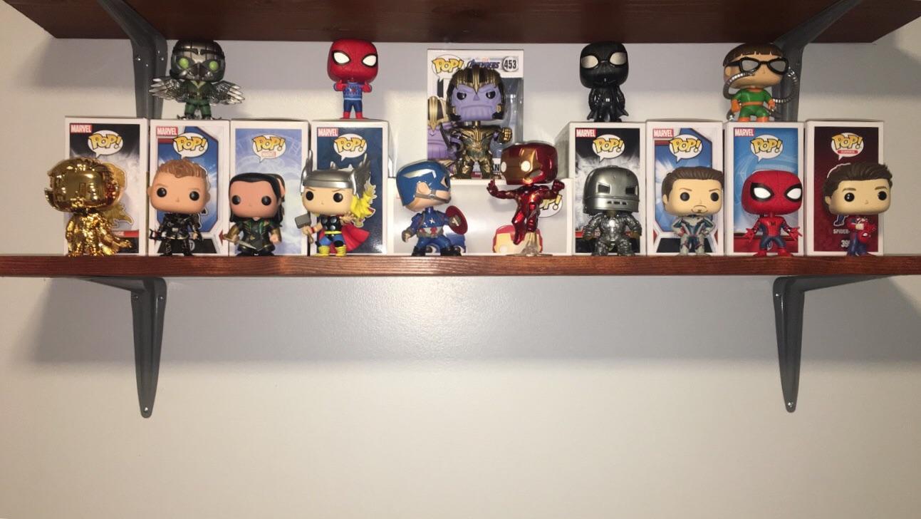 My Marvel Funko Pop collection isn’t big by any means but it I am happy