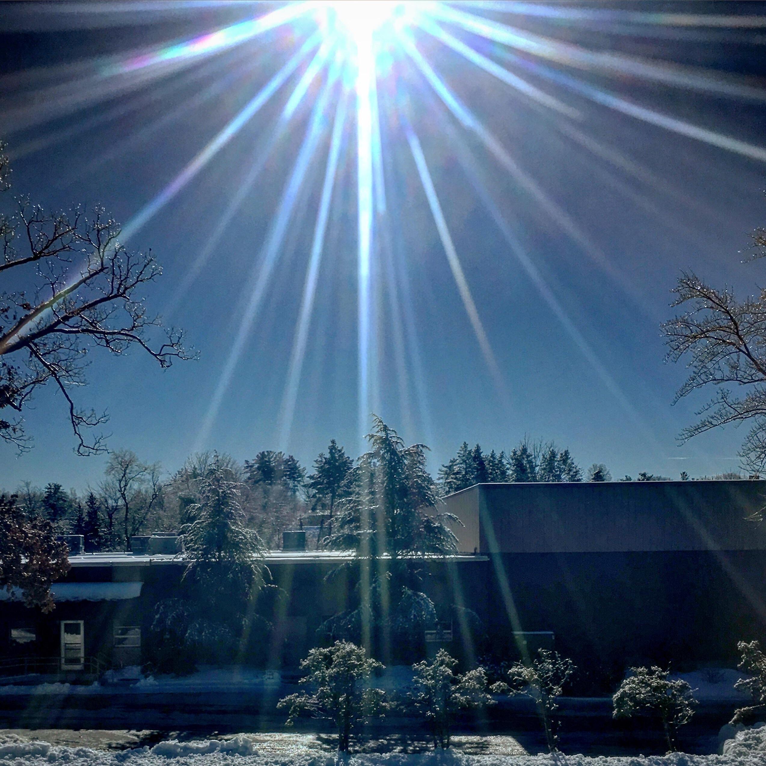 Out the window of my office in Glastonbury r/Connecticut