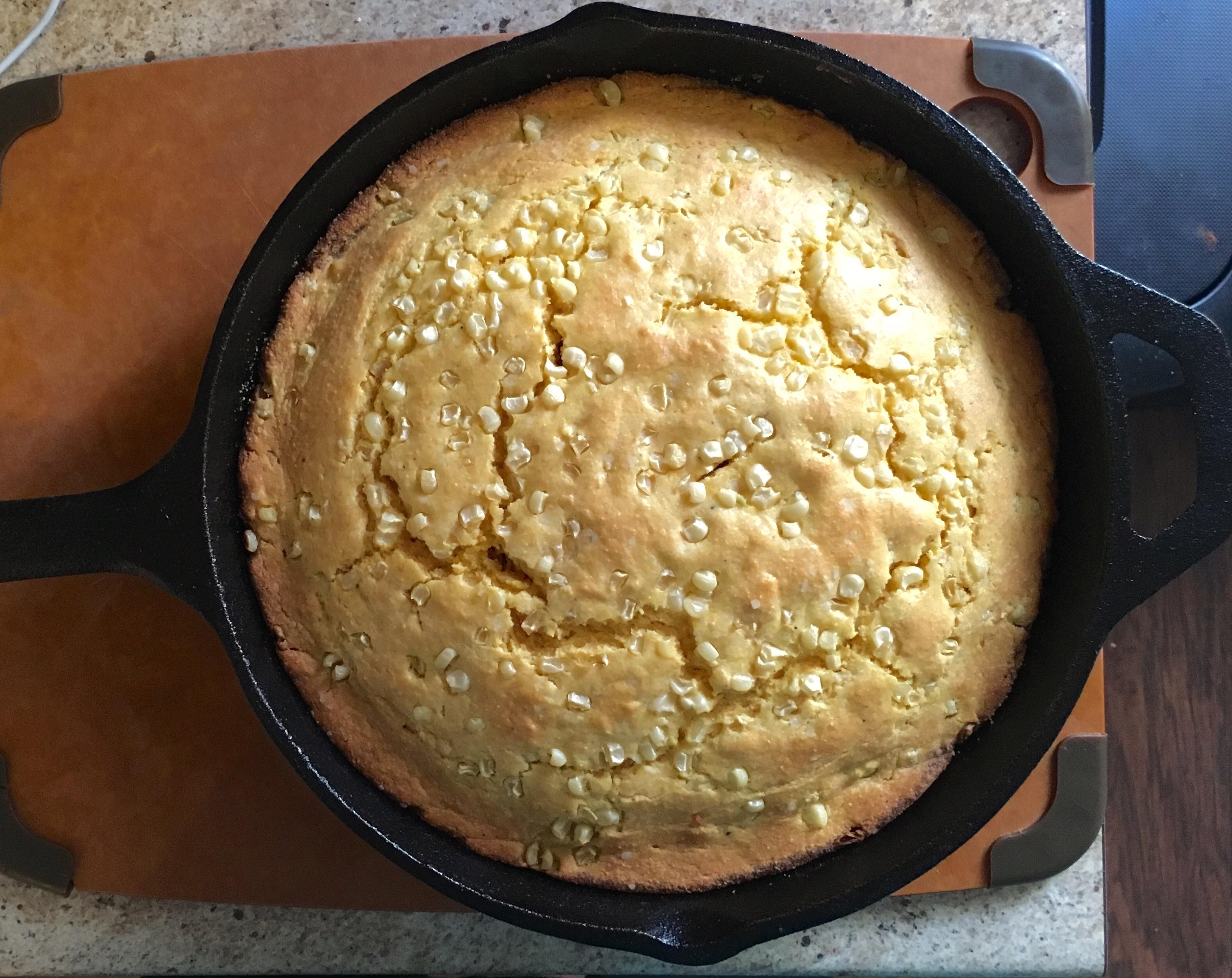 [Homemade] Cast iron cornbread r/food
